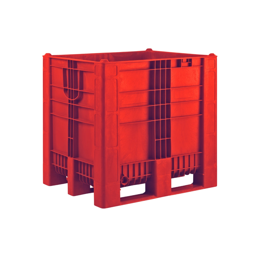 1000L Plastic Pallet Box – Heavy Duty, Food Grade, 3 Runners