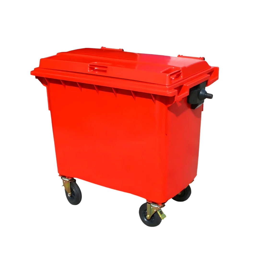 660L Plastic Wheelie Bin