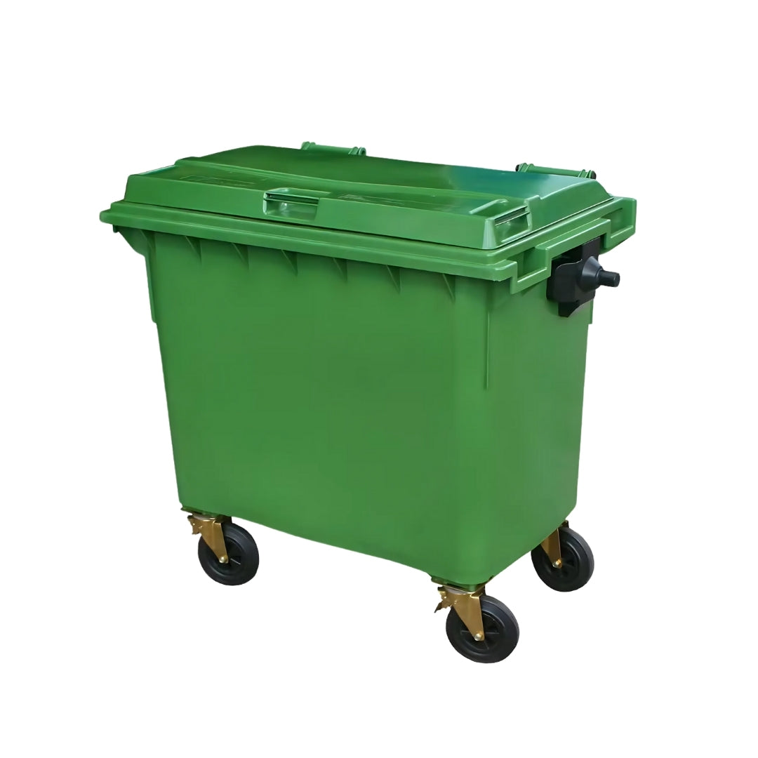 660L Plastic Wheelie Bin