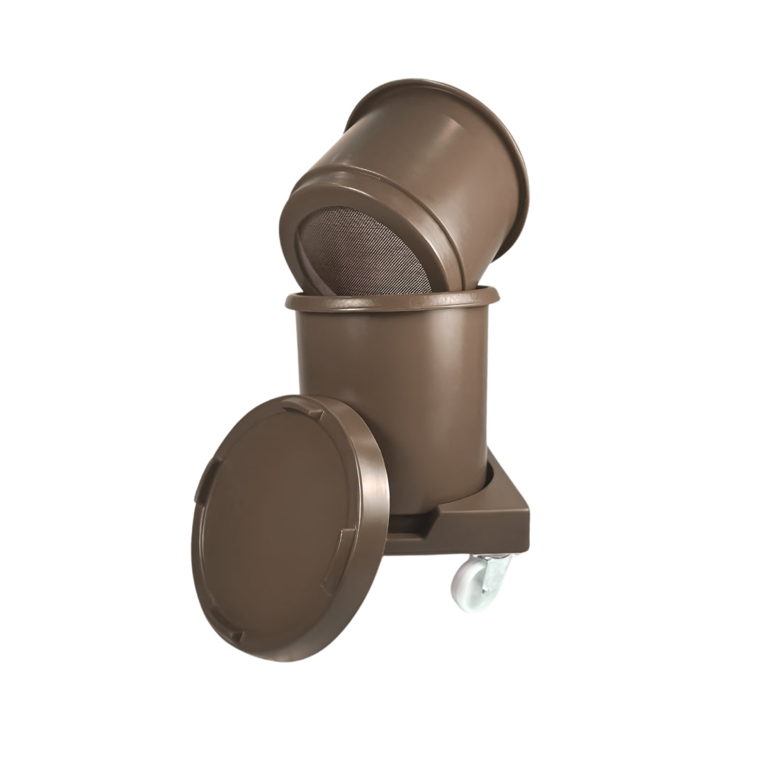 Sieve Unit with Ingredient Storage, Dolly & Lid