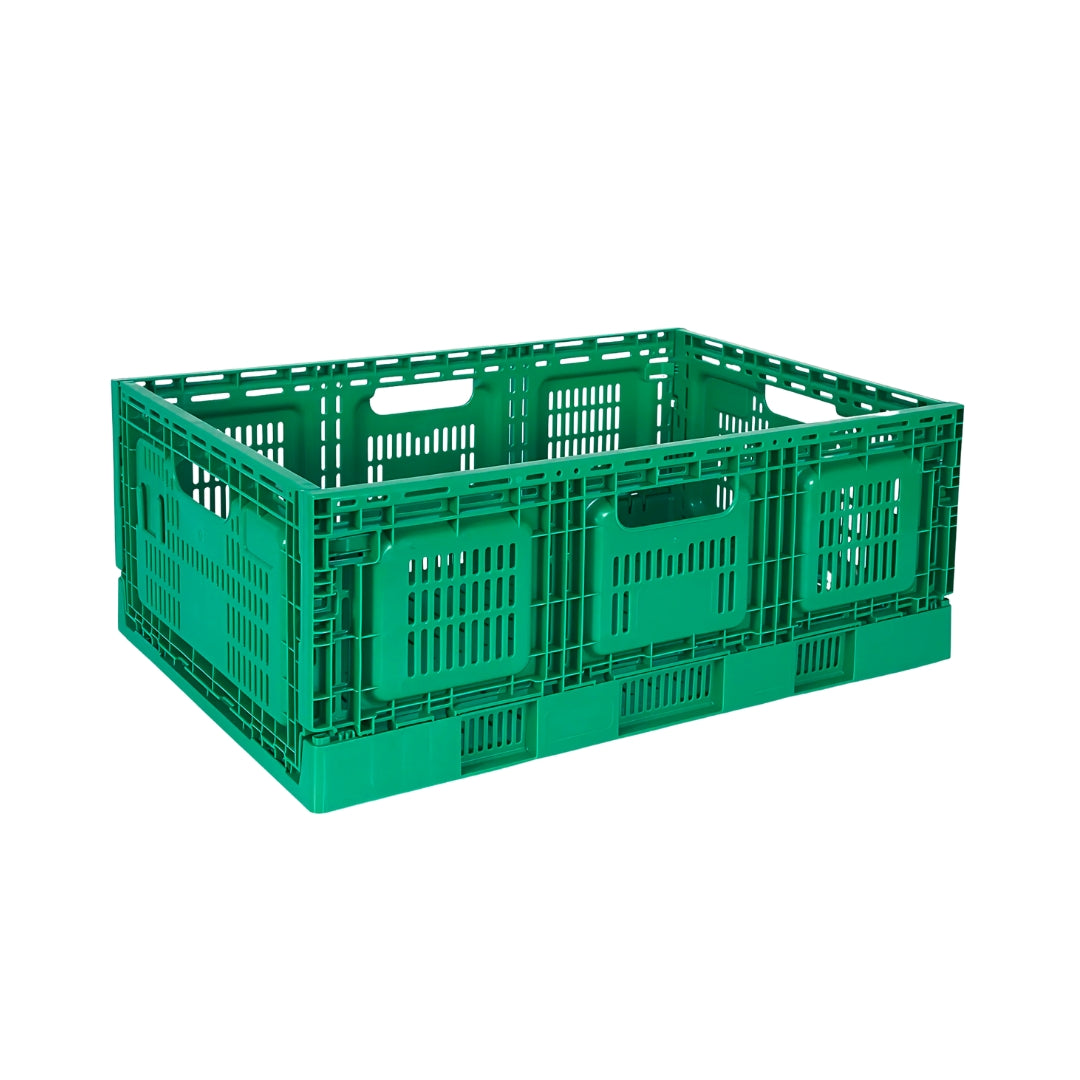 Collapsible Plastic Crates – Stack & Store