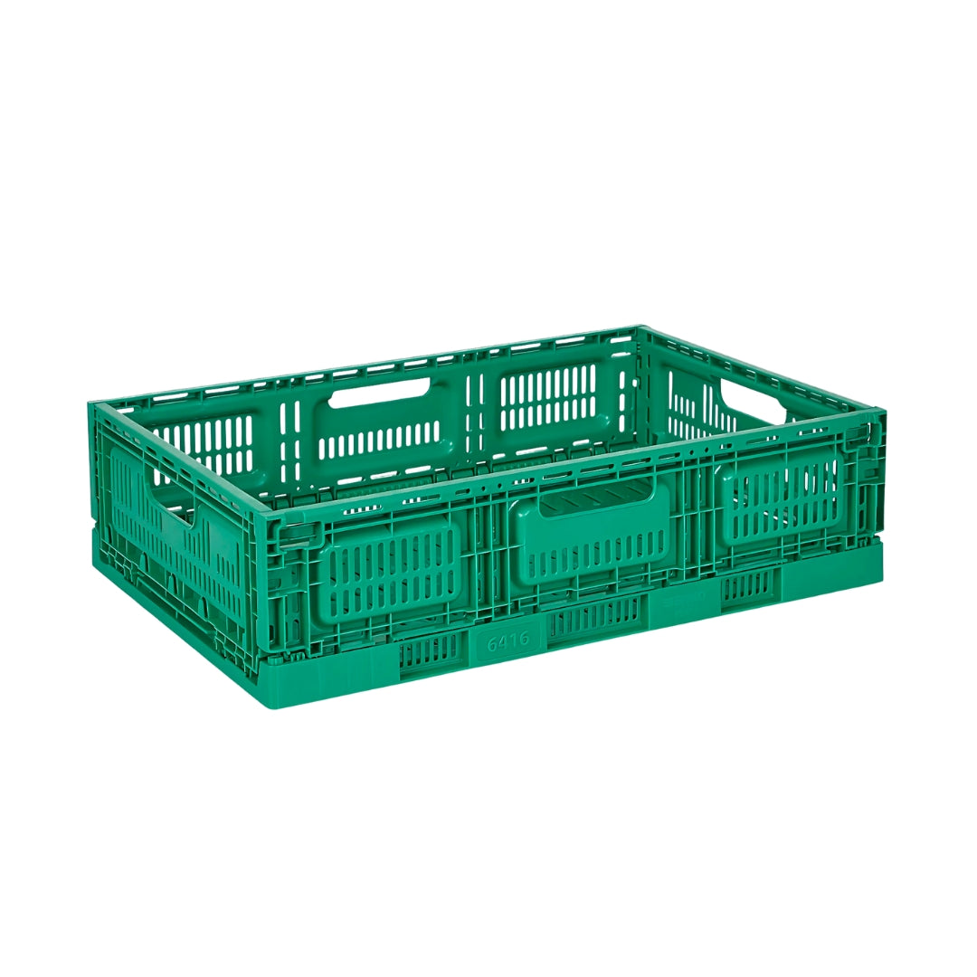 Collapsible Plastic Crates – Stack & Store