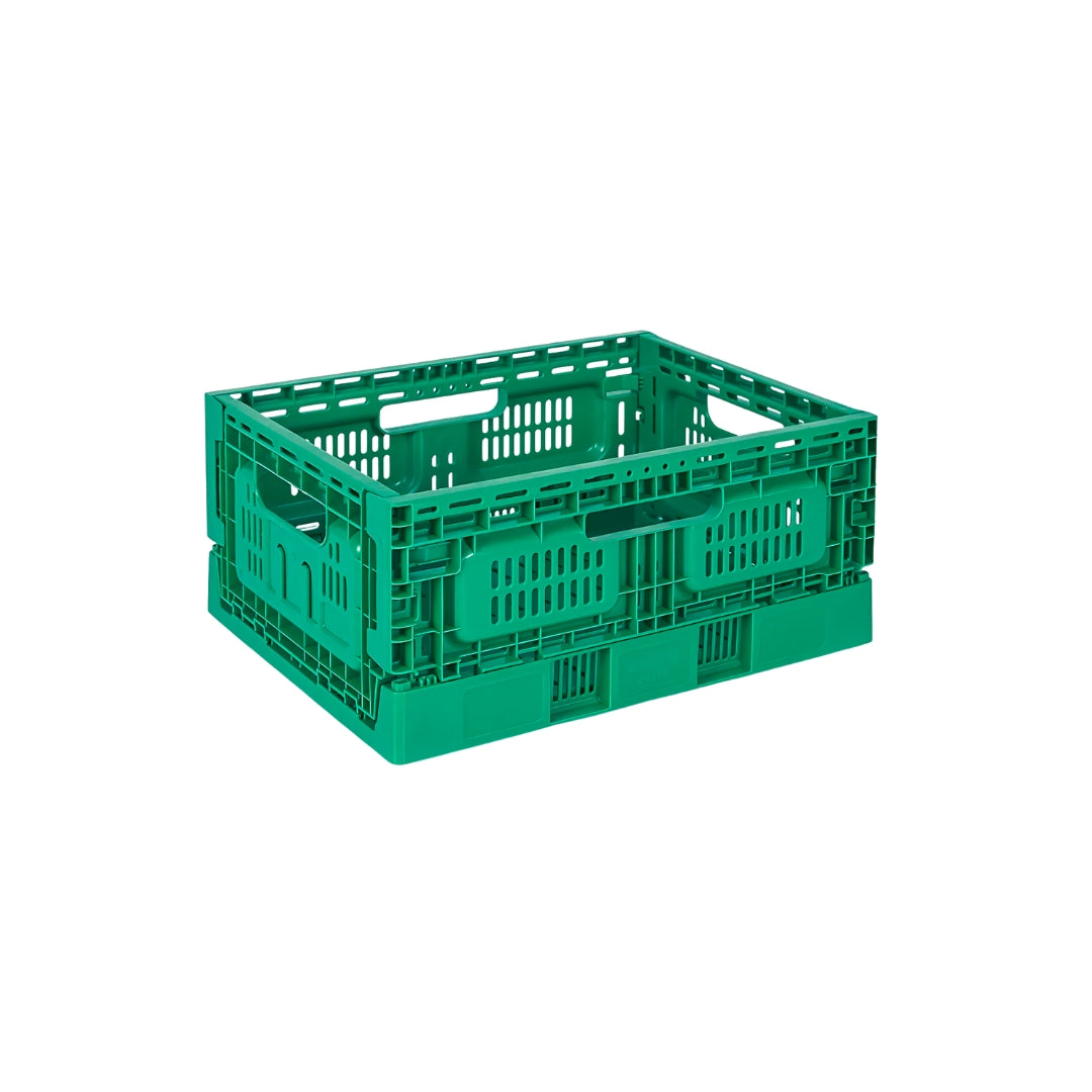 Collapsible Plastic Crates – Stack & Store