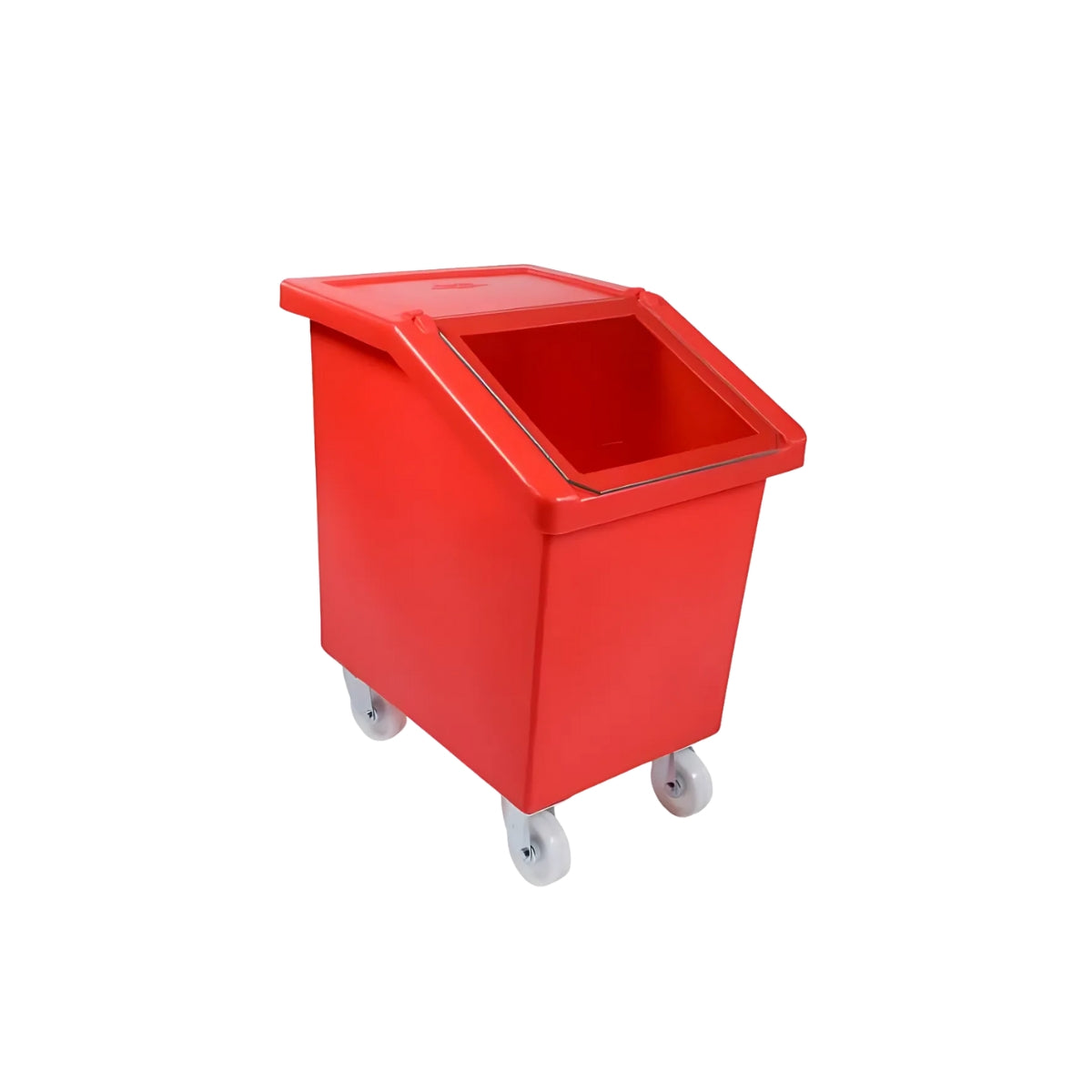 Food Grade Mobile Ingredient Bin with Dispenser Flap – 90L