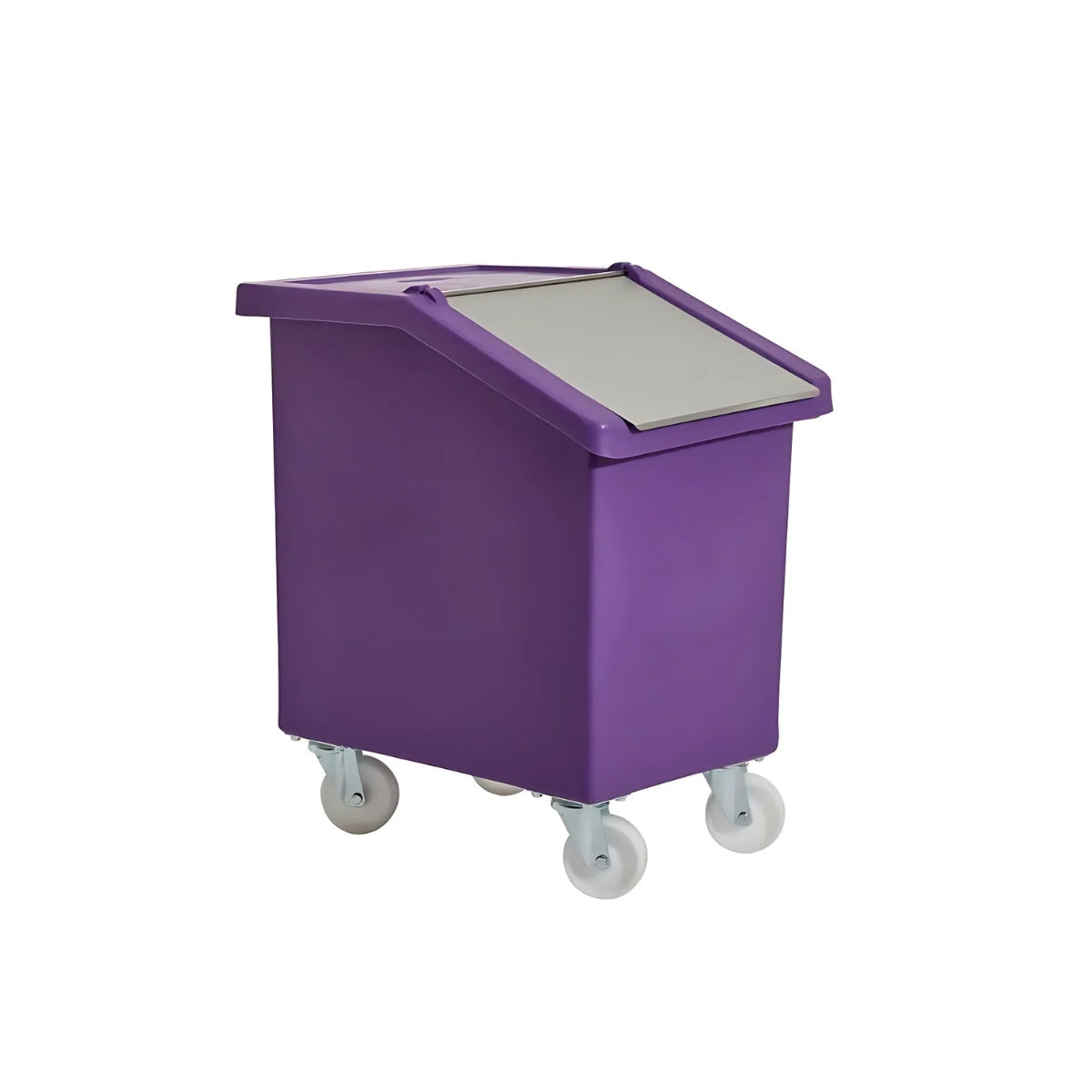 Food Grade Mobile Ingredient Bin with Dispenser Flap – 90L