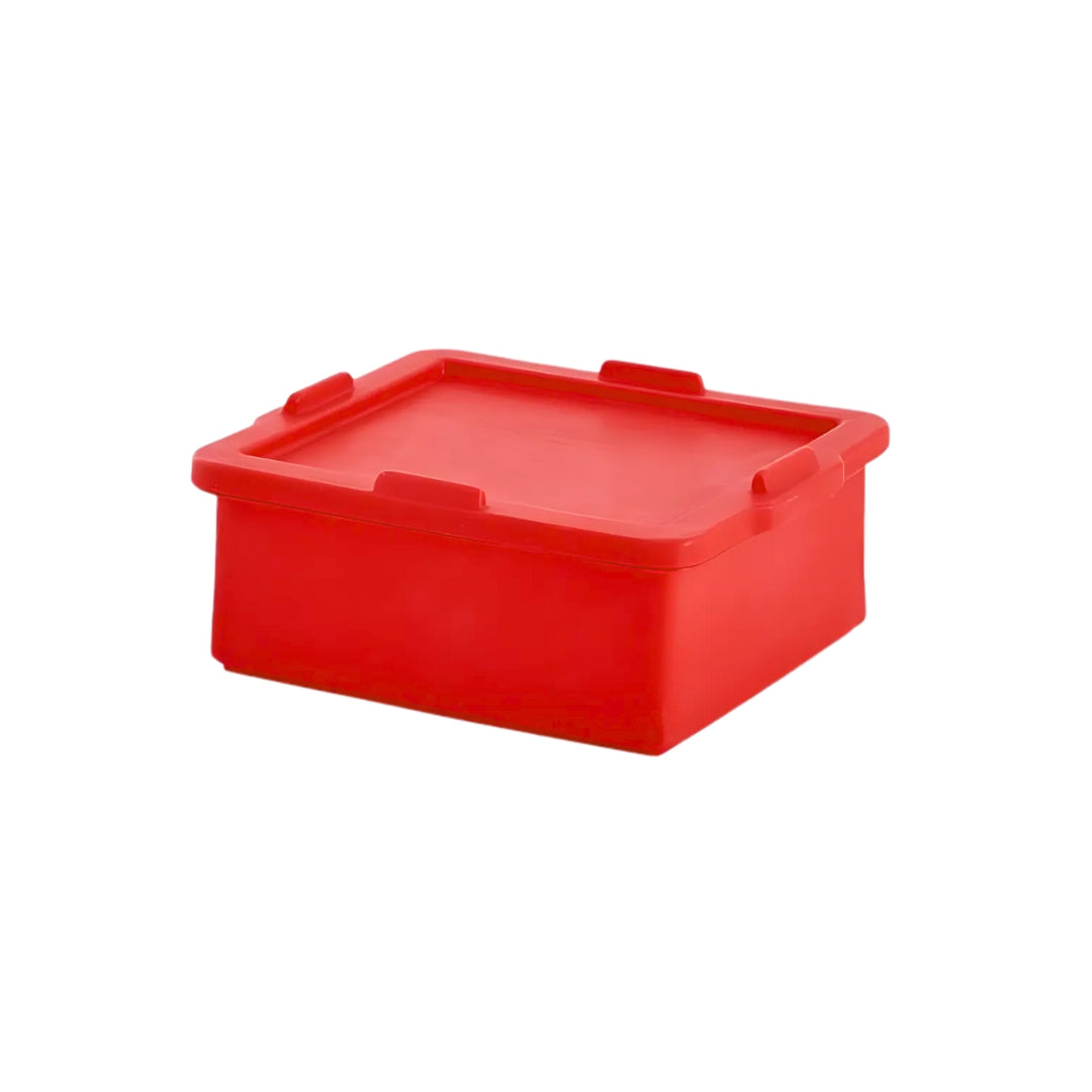 Food Grade Plastic Stacking Container with Lid – 26L