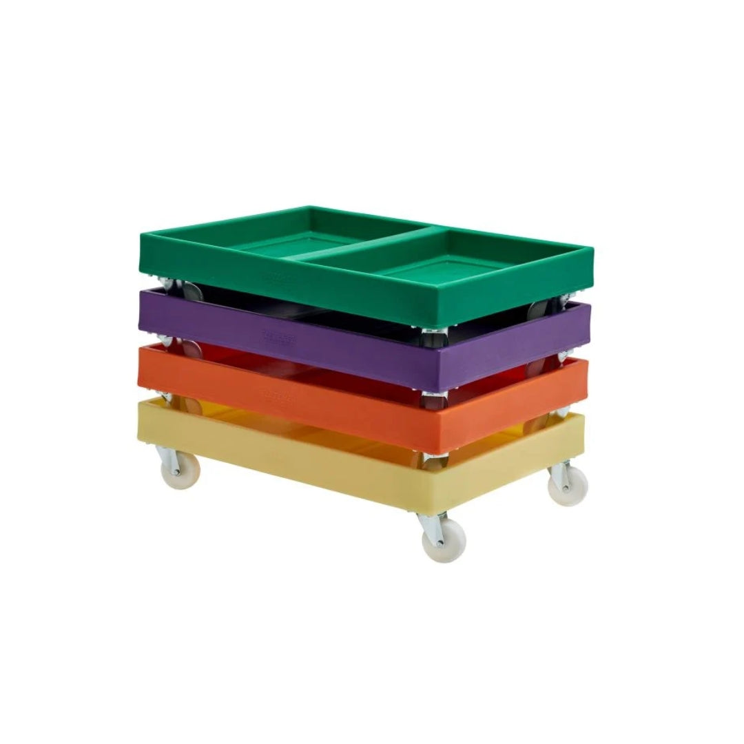 Heavy Duty Plastic Dolly – Solid Base