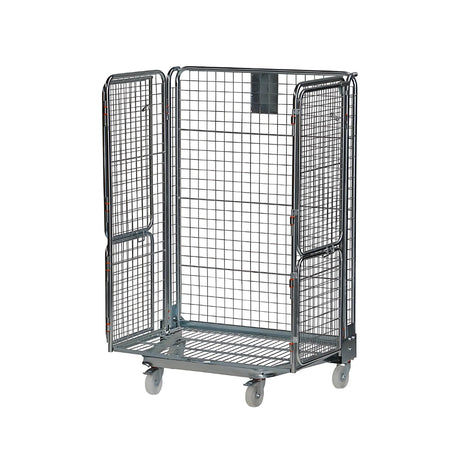 Jumbo Nestable Cage Trolley – Full Mesh