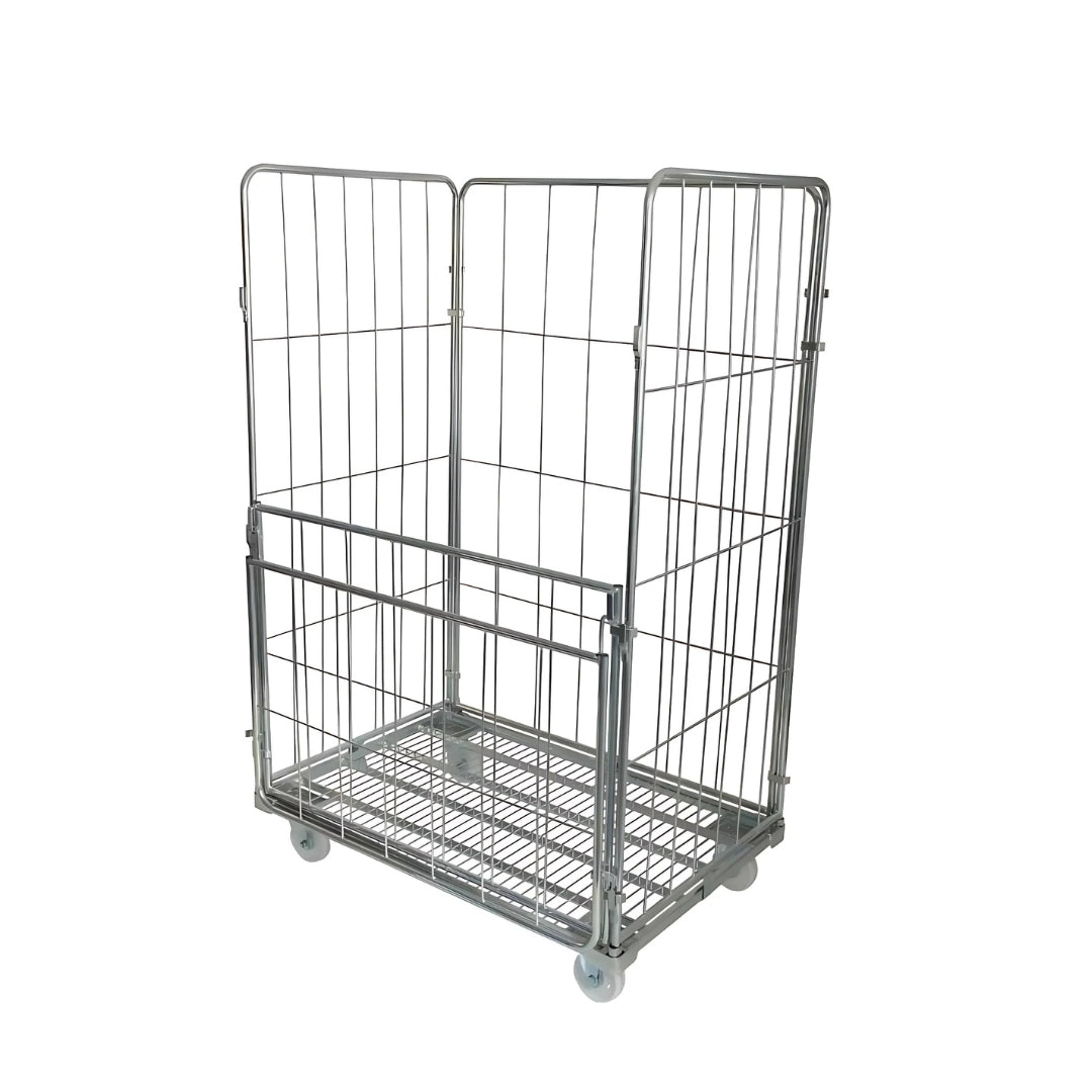 Jumbo Roll Cage Trolley – 3 or 4 Sided