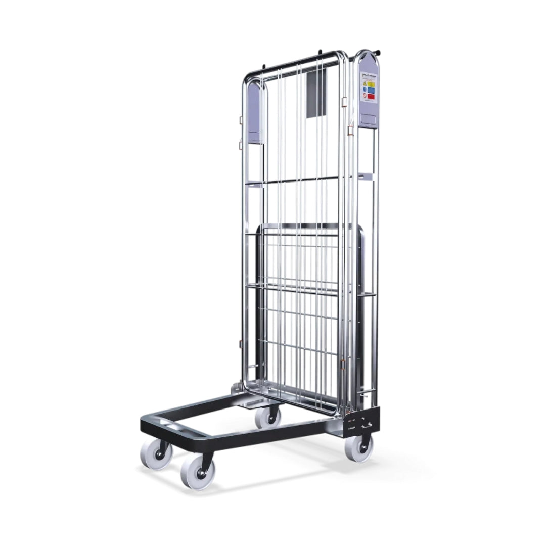 Nestable Cage Trolley on Wheels