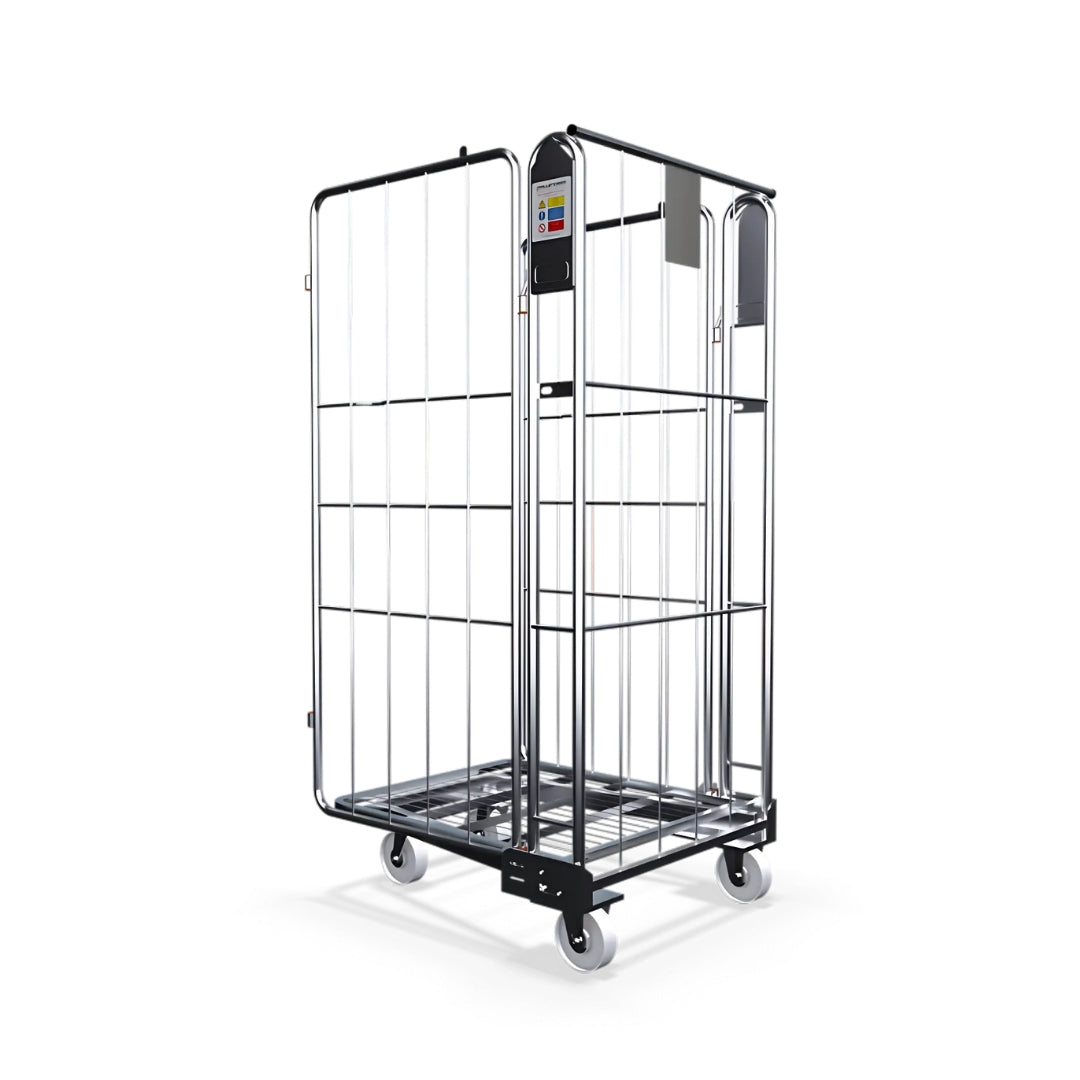 Nestable Cage Trolley on Wheels