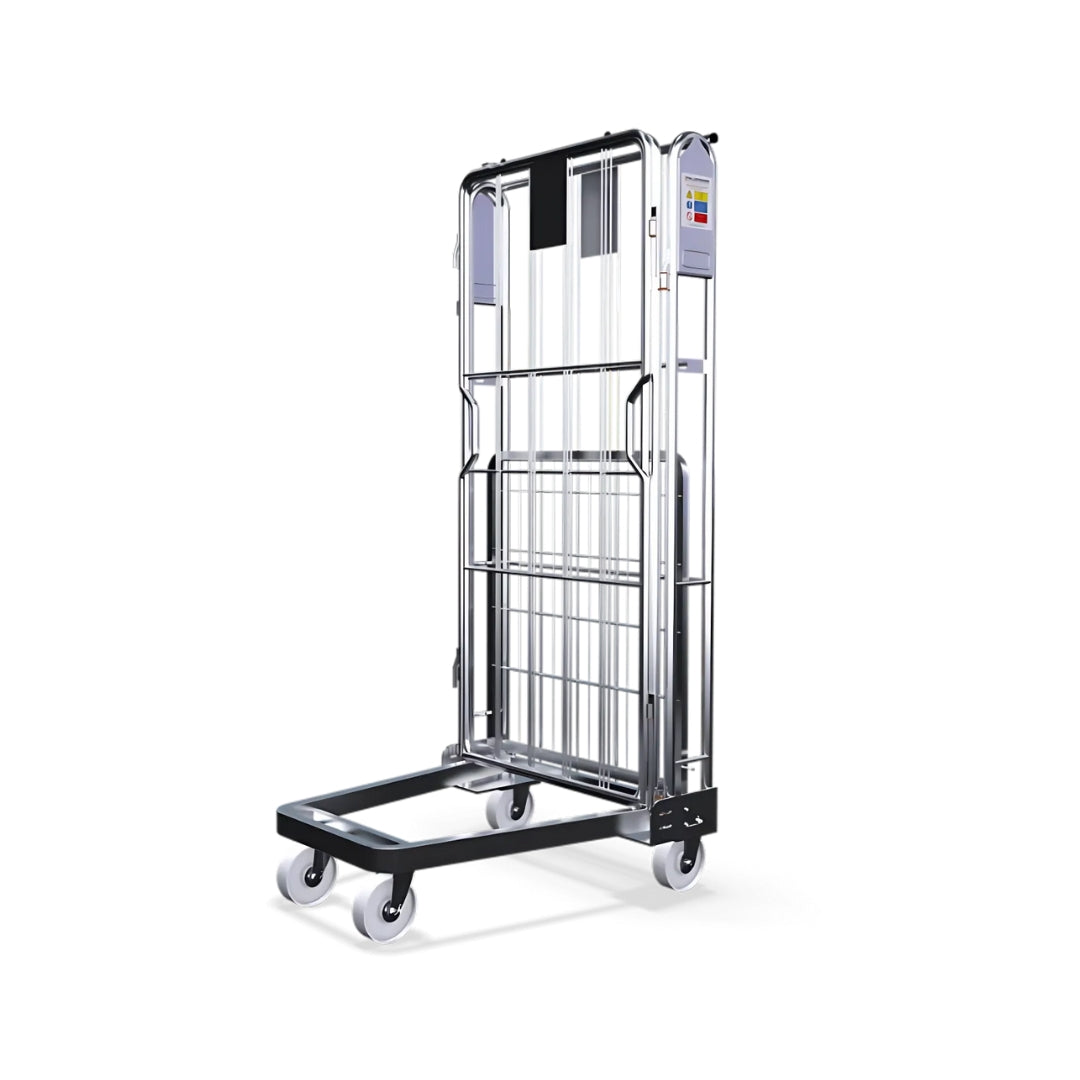 Nestable Cage Trolley on Wheels
