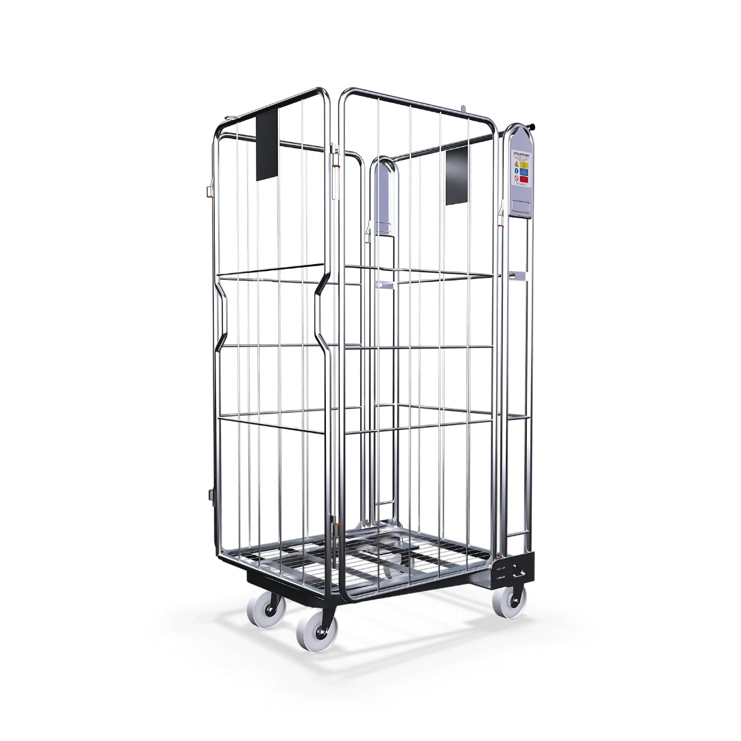 Nestable Cage Trolley on Wheels