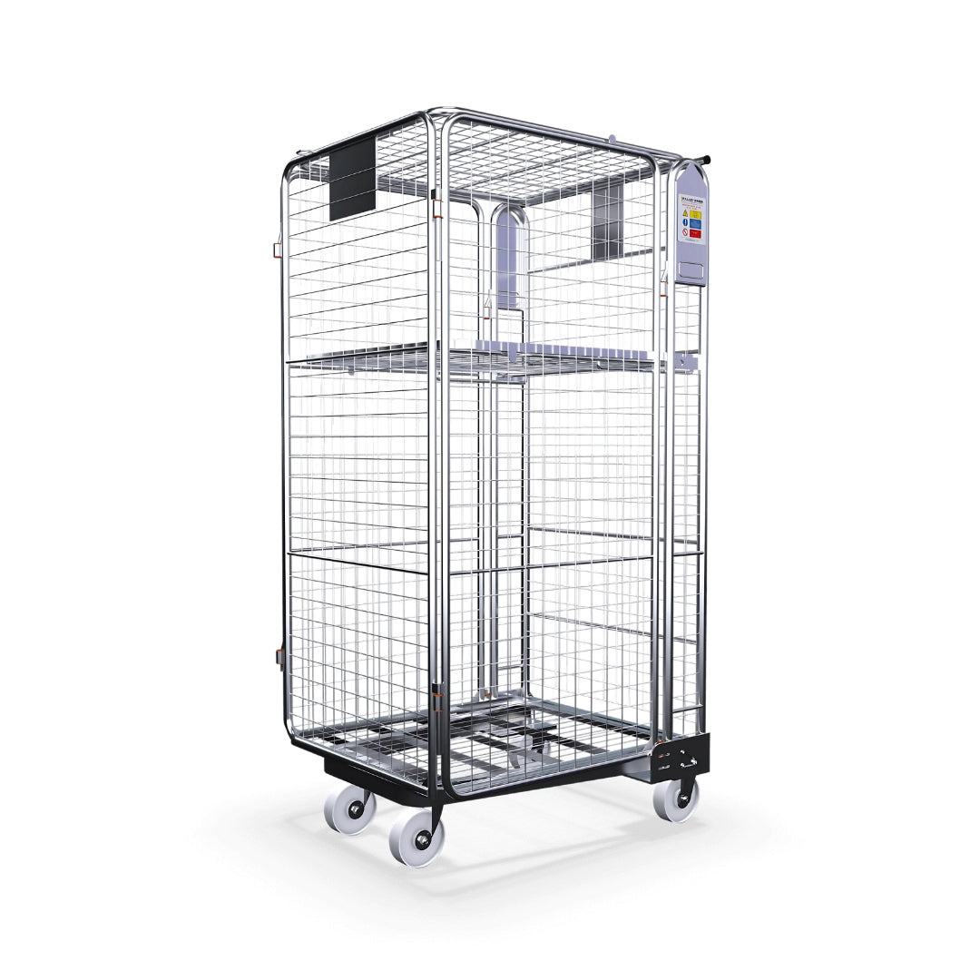 Nestable Cage Trolley on Wheels