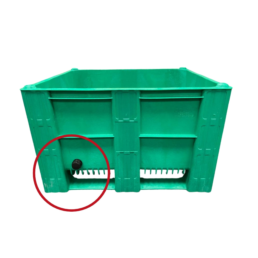Food-Grade Plastic Pallet Box – 600L