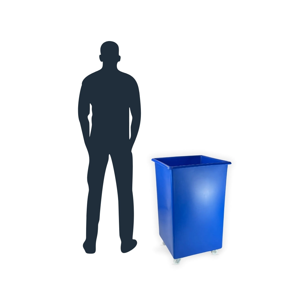 Plastic Container Truck – 118 Litres, Wheeled