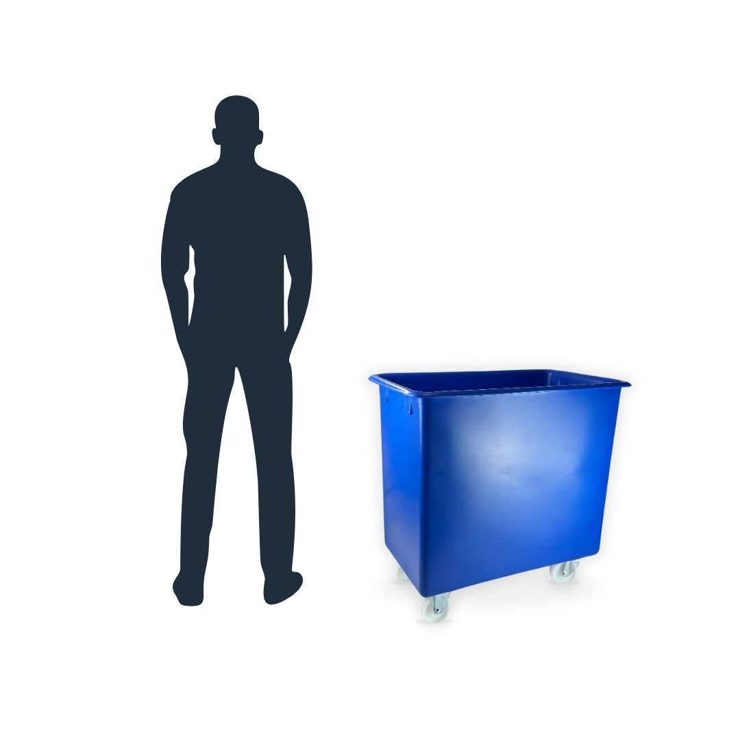 Plastic Container Truck – 200 Litres, Wheeled