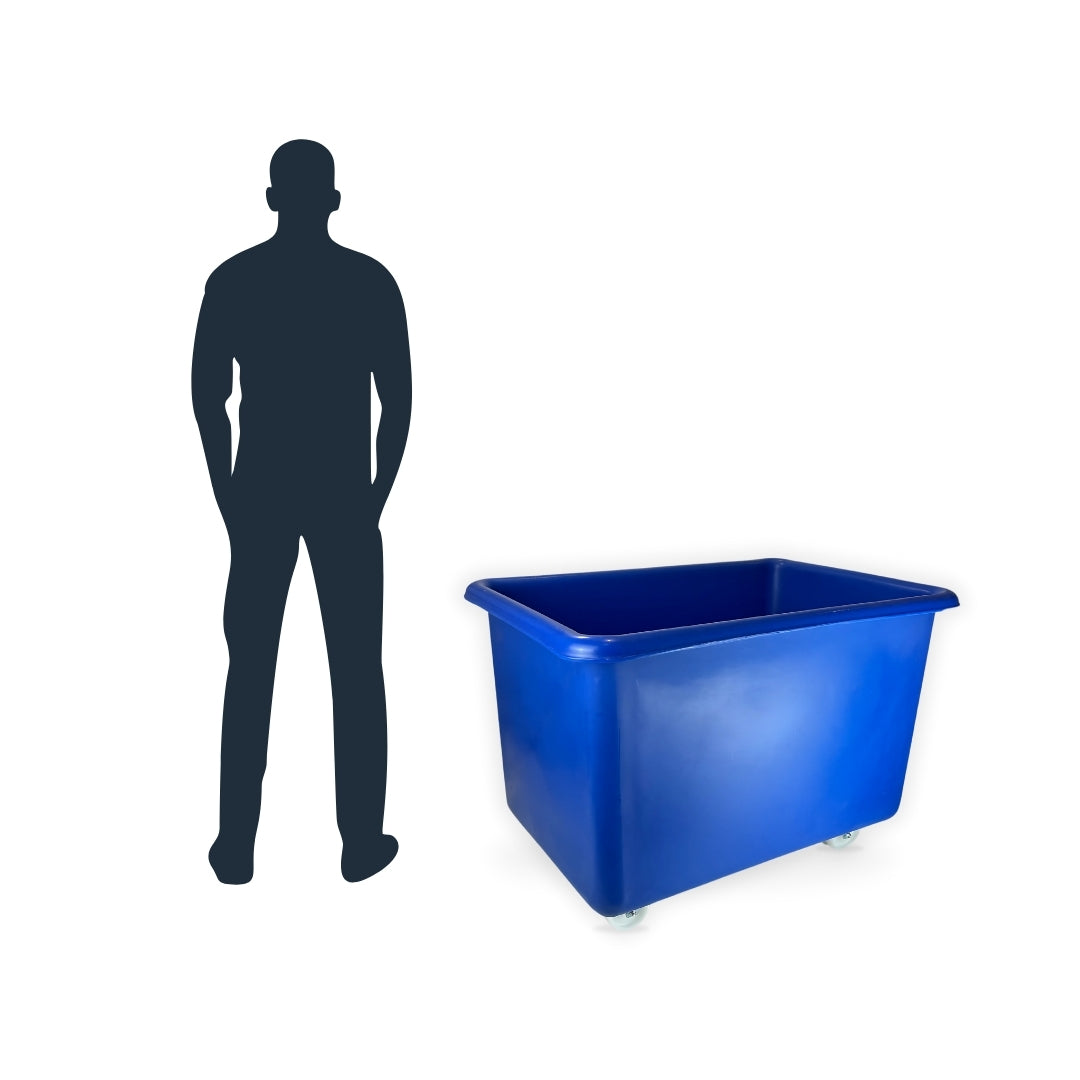 Plastic Container Truck – 320 Litres, Wheeled