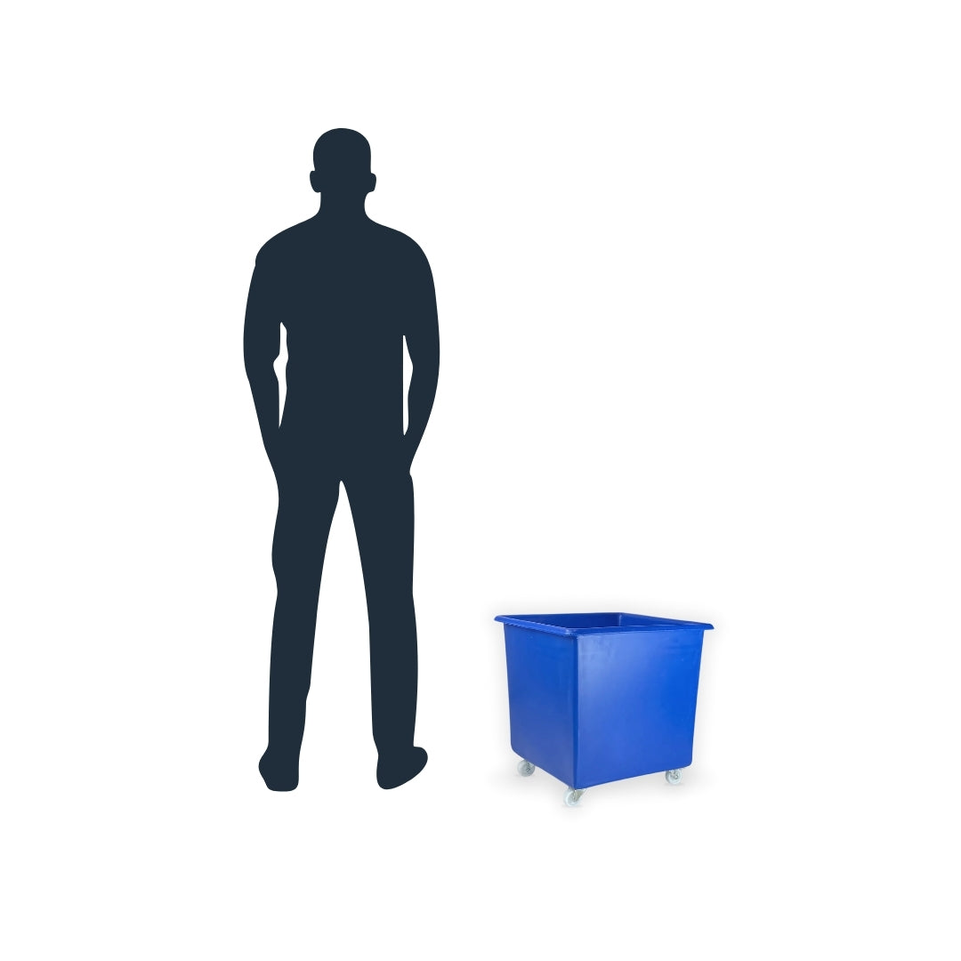 Plastic Container Truck – 72 Litres, Wheeled