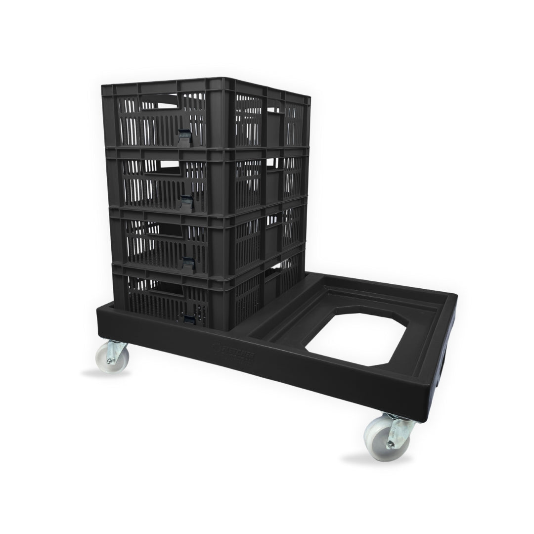 Plastic Double Dolly – 600x400 Twin Stack