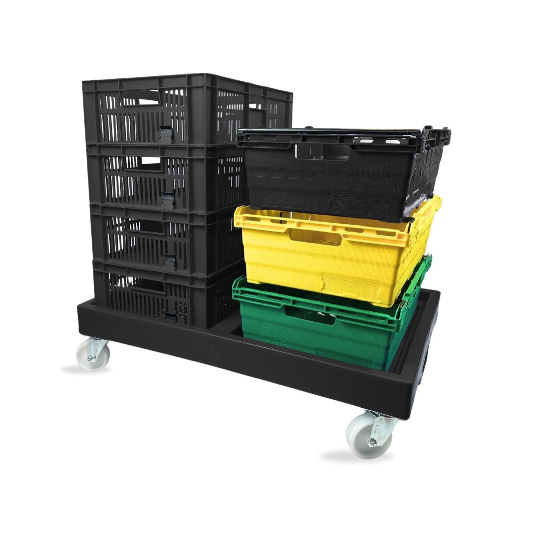 Plastic Double Dolly – 600x400 Twin Stack