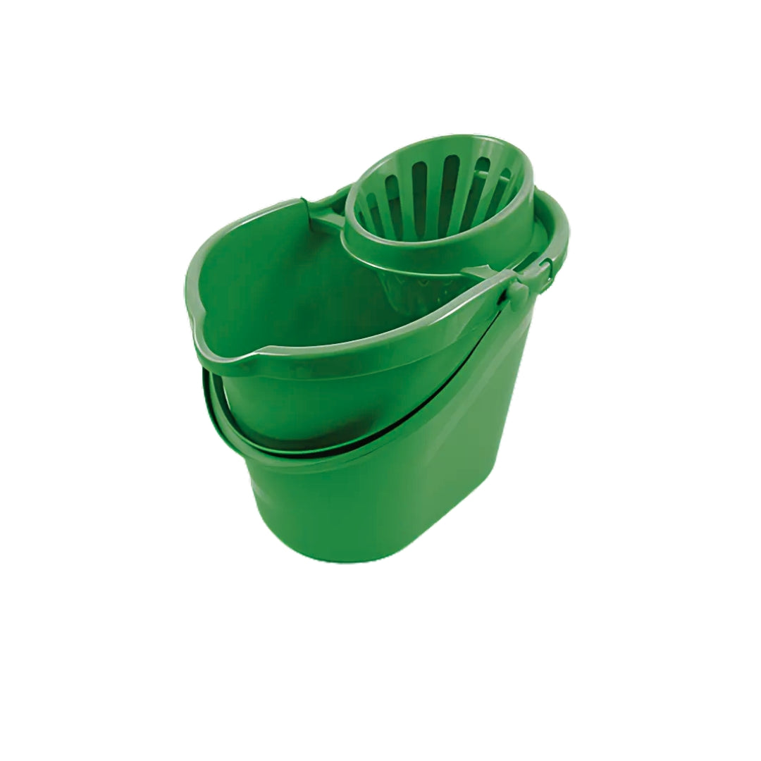 Plastic Mop Bucket 12 Litres with Wringer