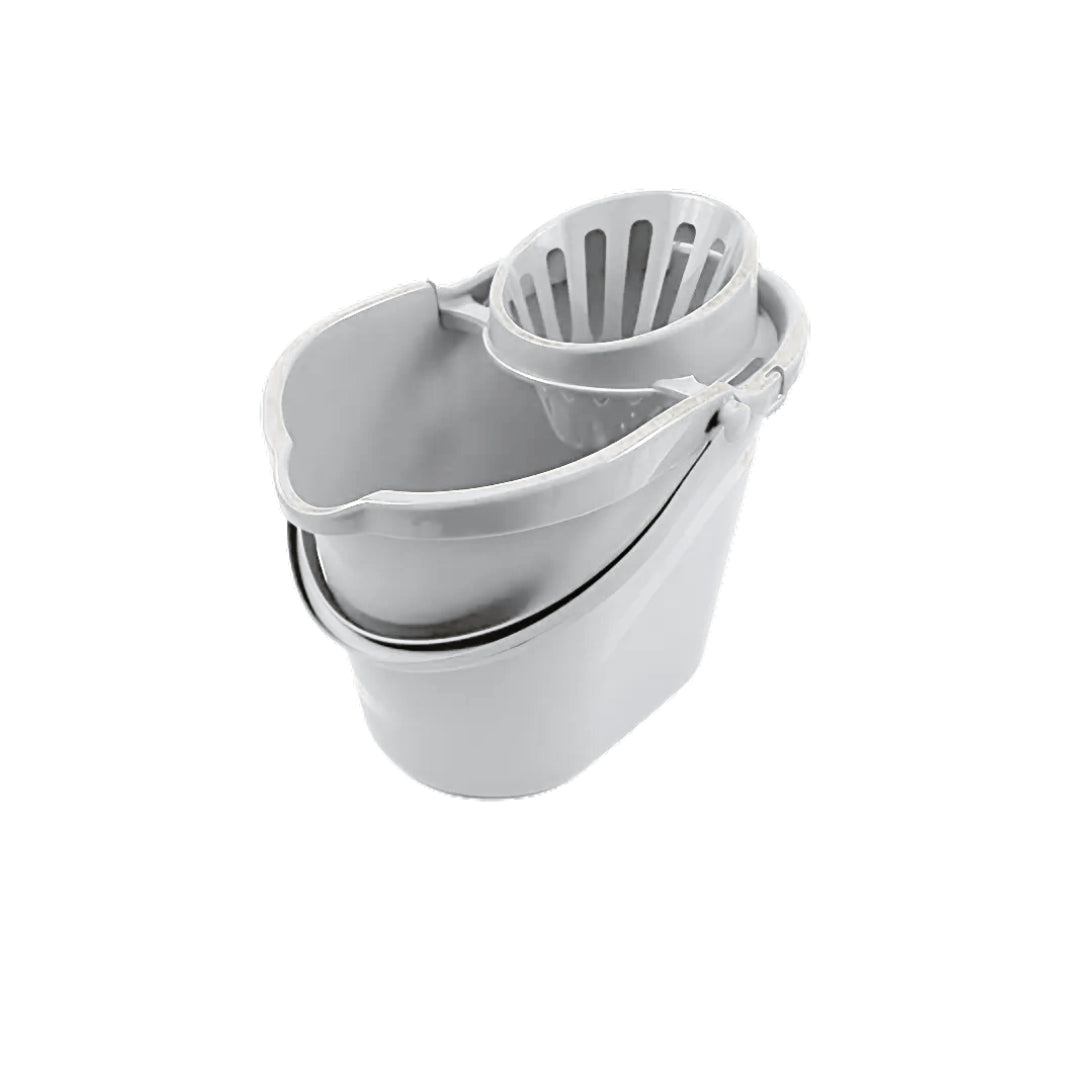 Plastic Mop Bucket 12 Litres with Wringer