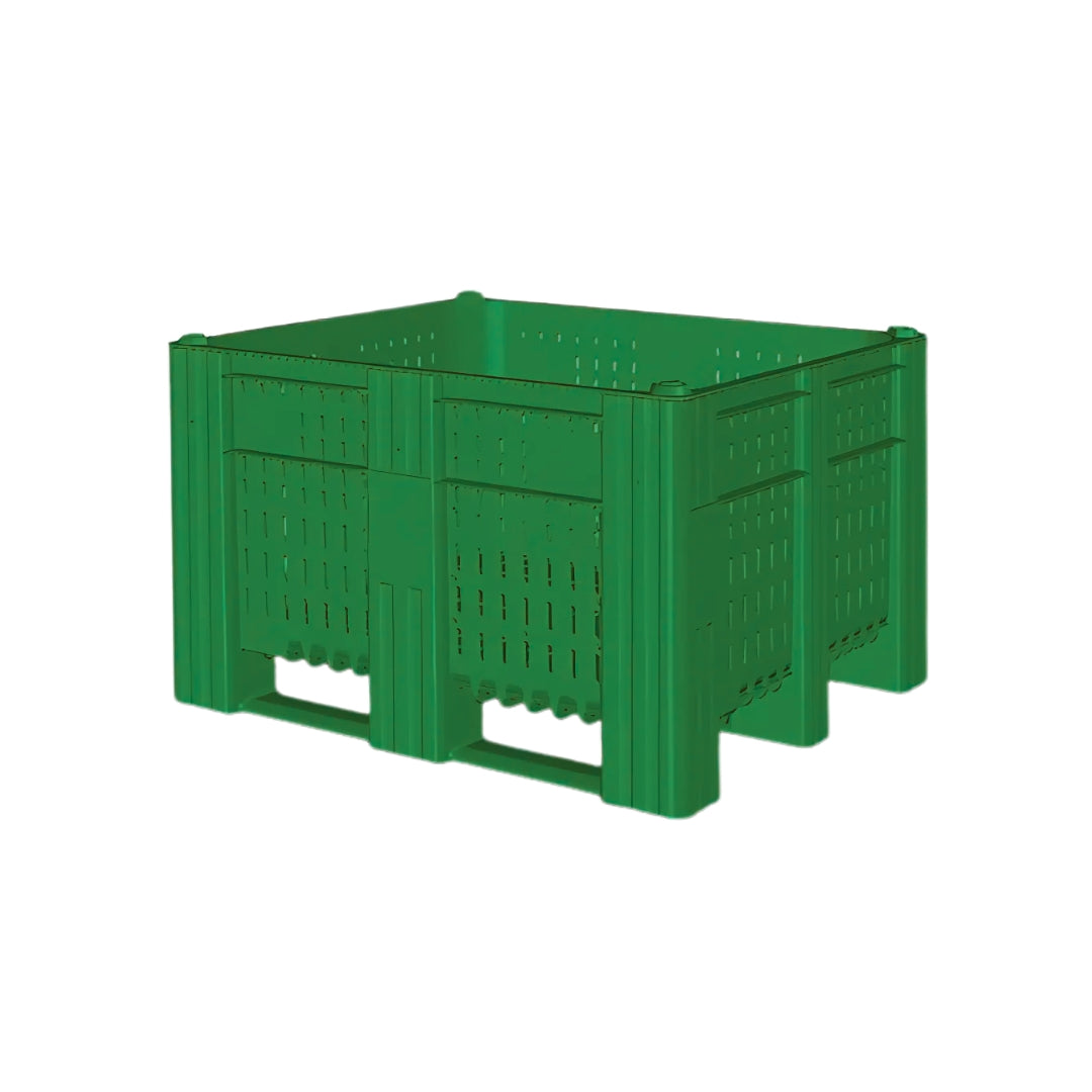 Plastic Pallet Box – 600L Perforated