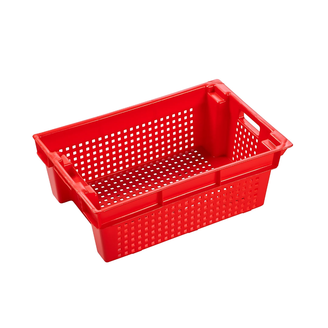 Plastic Stack & Nest Container – 30L Ventilated