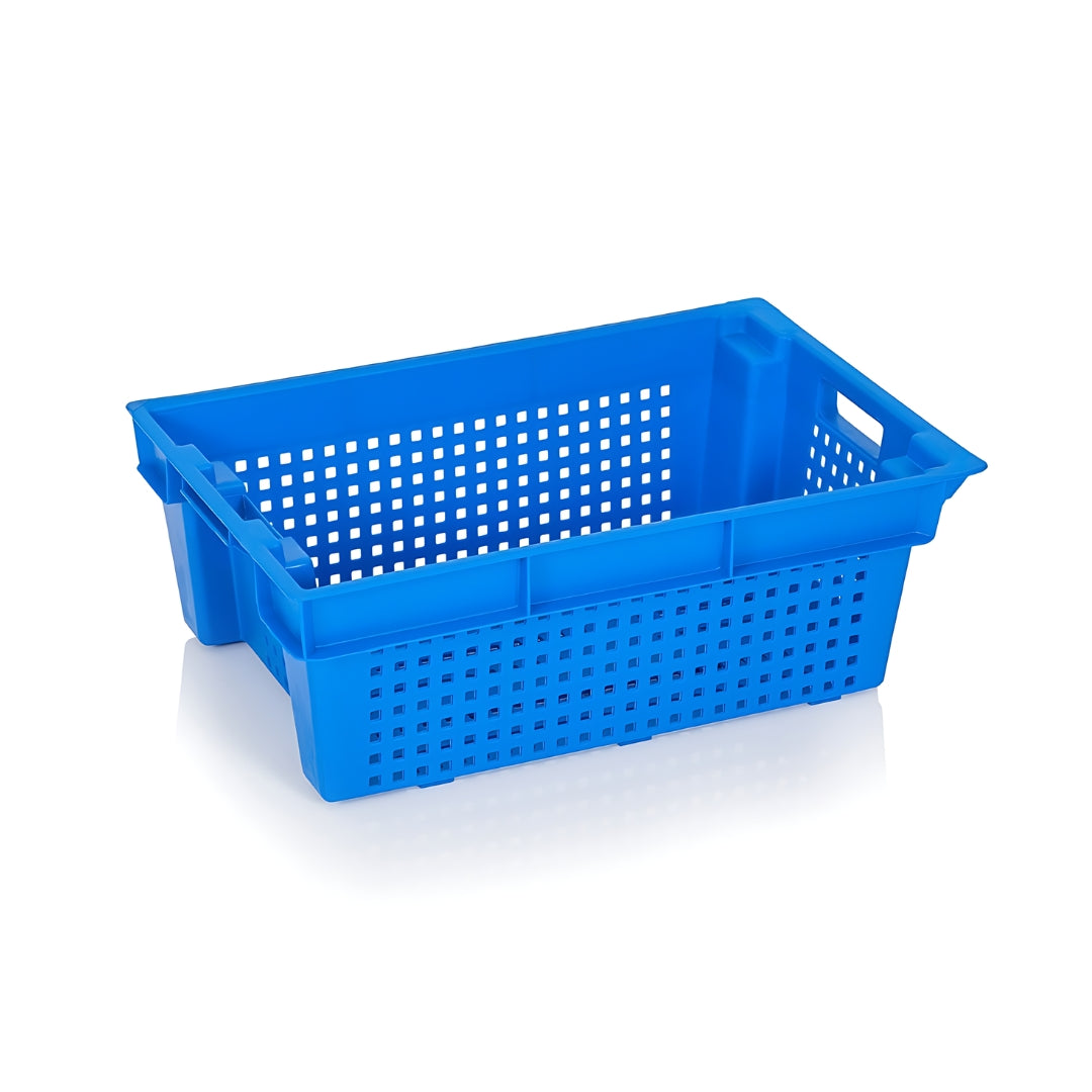 Plastic Stack & Nest Container – 30L Ventilated