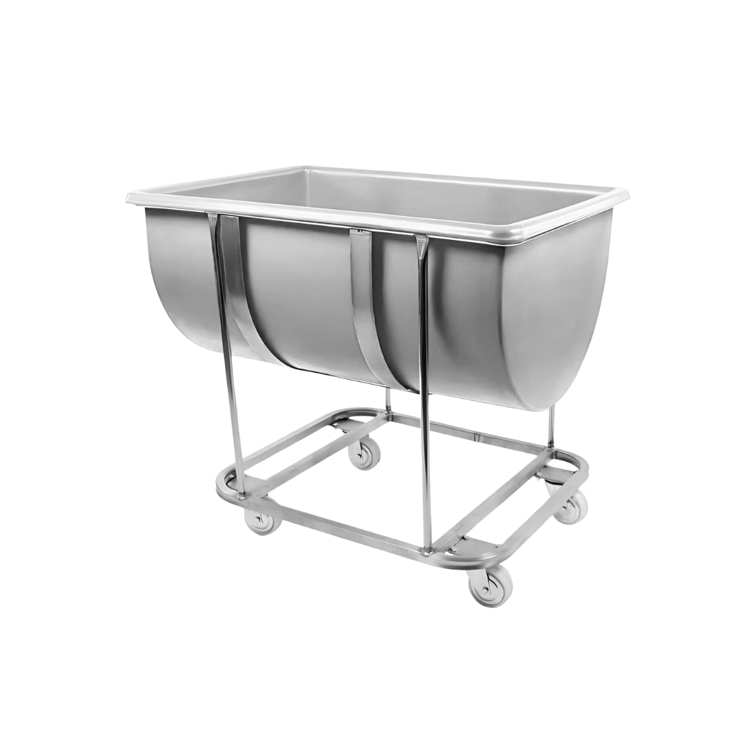Plastic Trough with Stainless Steel Frame – 180 Litre