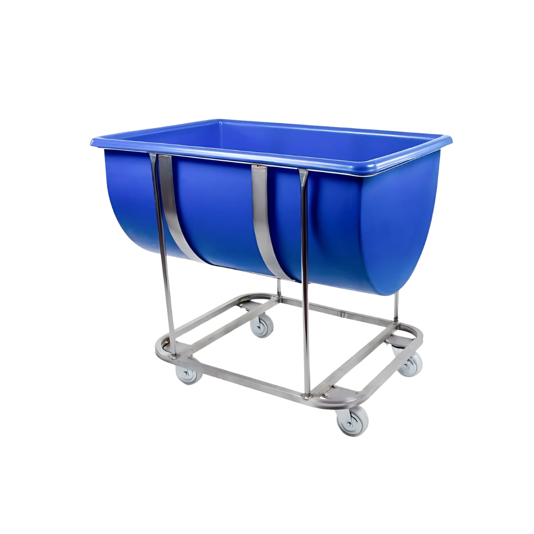 Plastic Trough with Stainless Steel Frame – 180 Litre