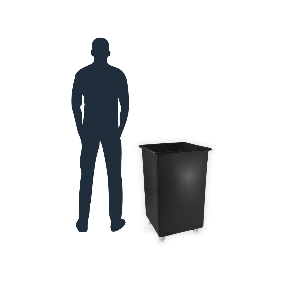 Recycled Plastic Container Truck – 118 Litres, Wheeled