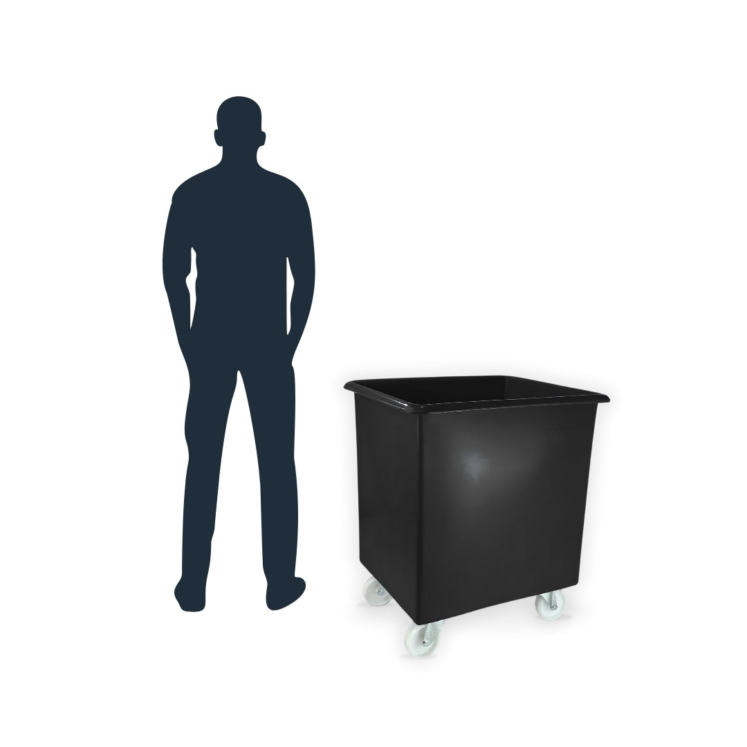 Recycled Plastic Container Truck – 135 Litres, Wheeled