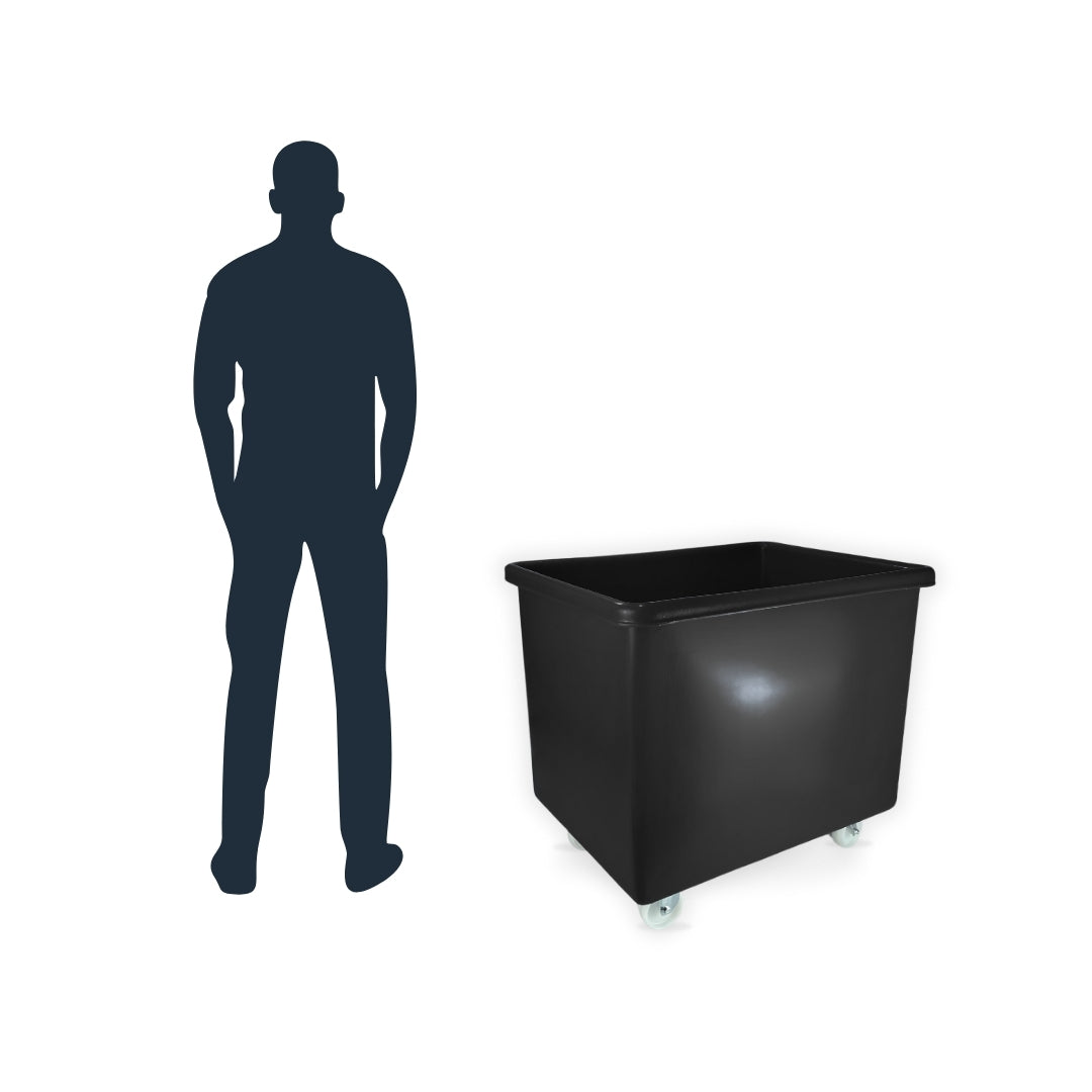 Recycled Plastic Container Truck – 227 Litres, Wheeled