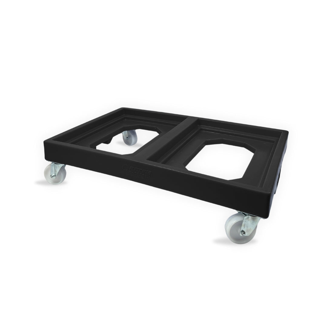 Recycled Plastic Double Dolly – Twin 600x400 Stack