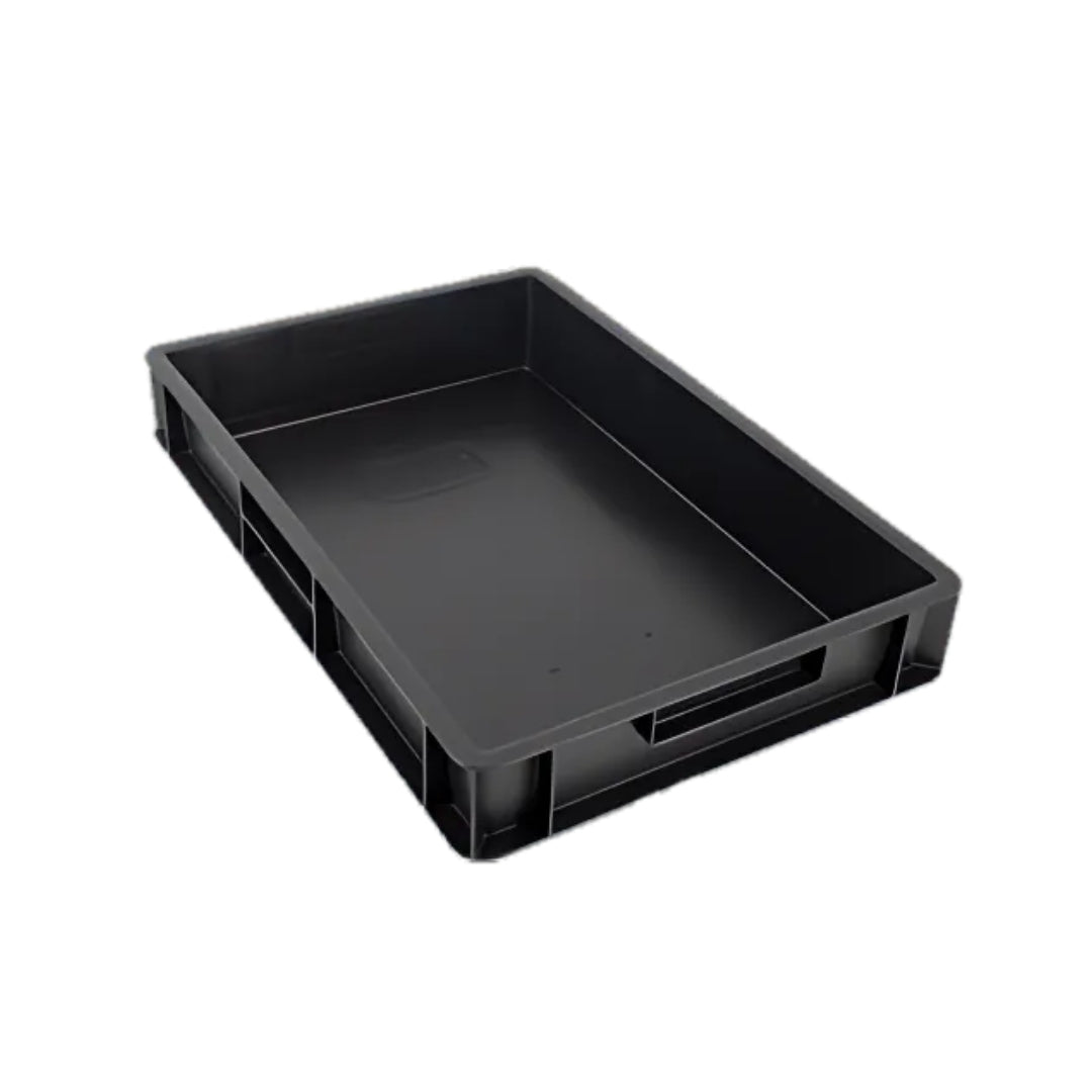 Recycled Plastic Stacking Container – Solid