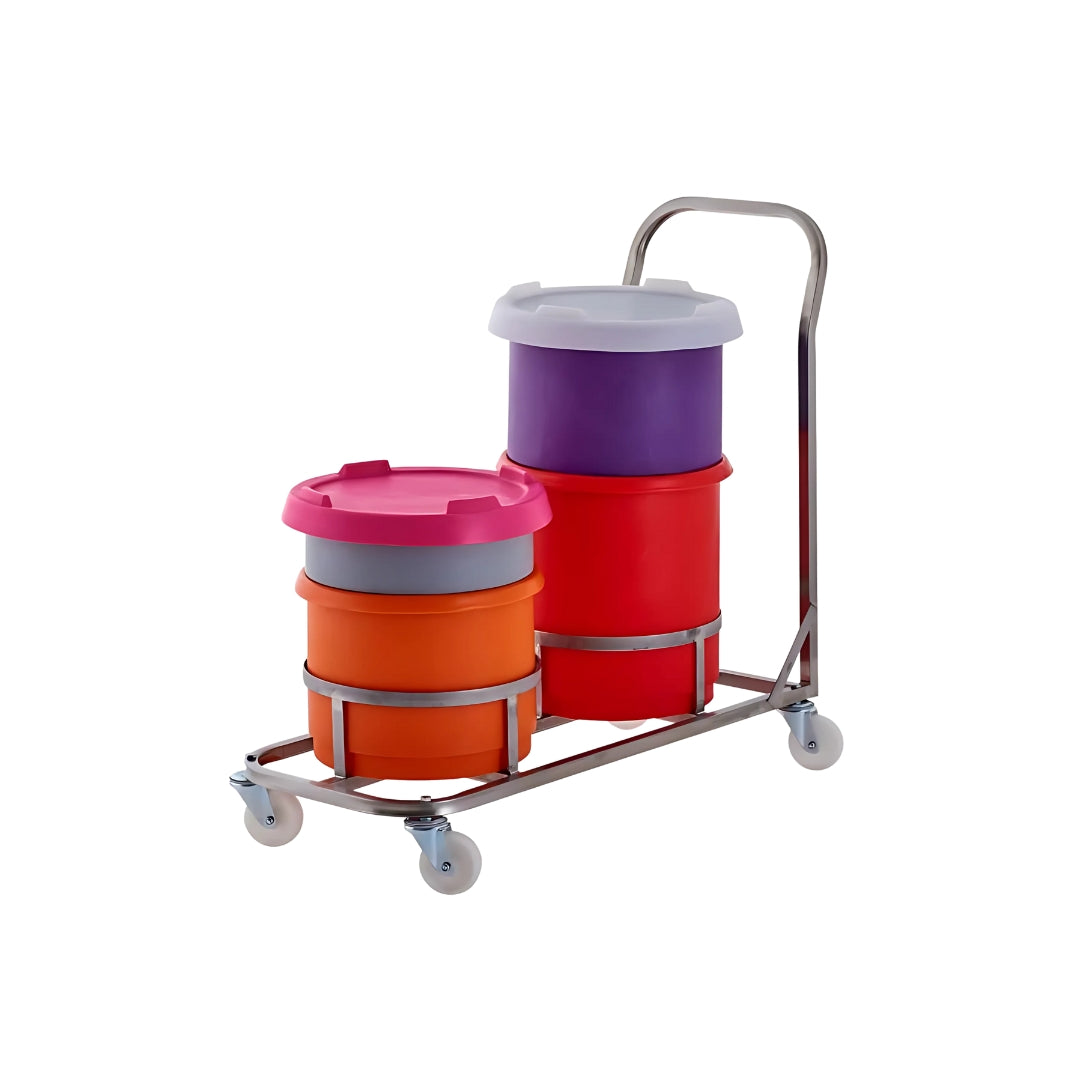 Stainless Steel Double Storage Dolly