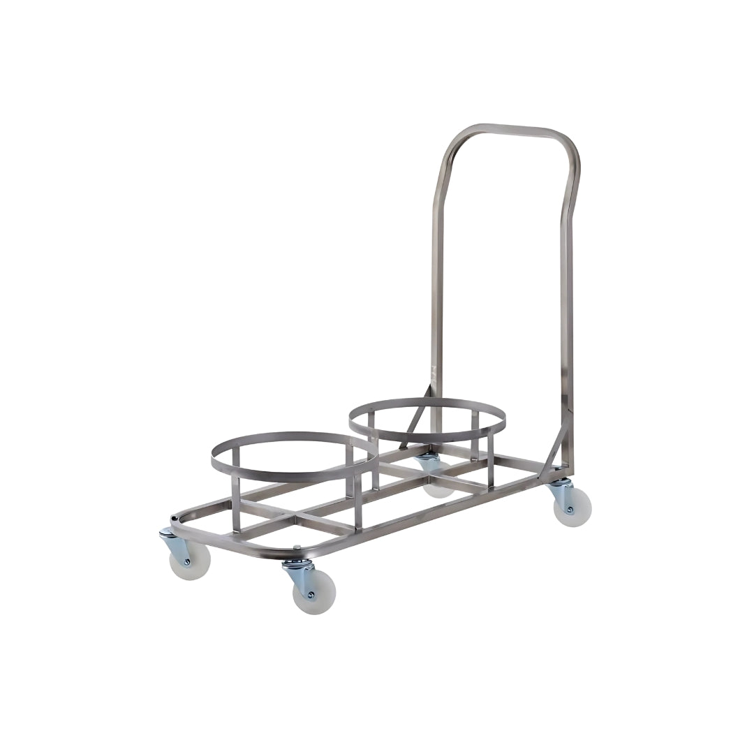 Stainless Steel Double Storage Dolly