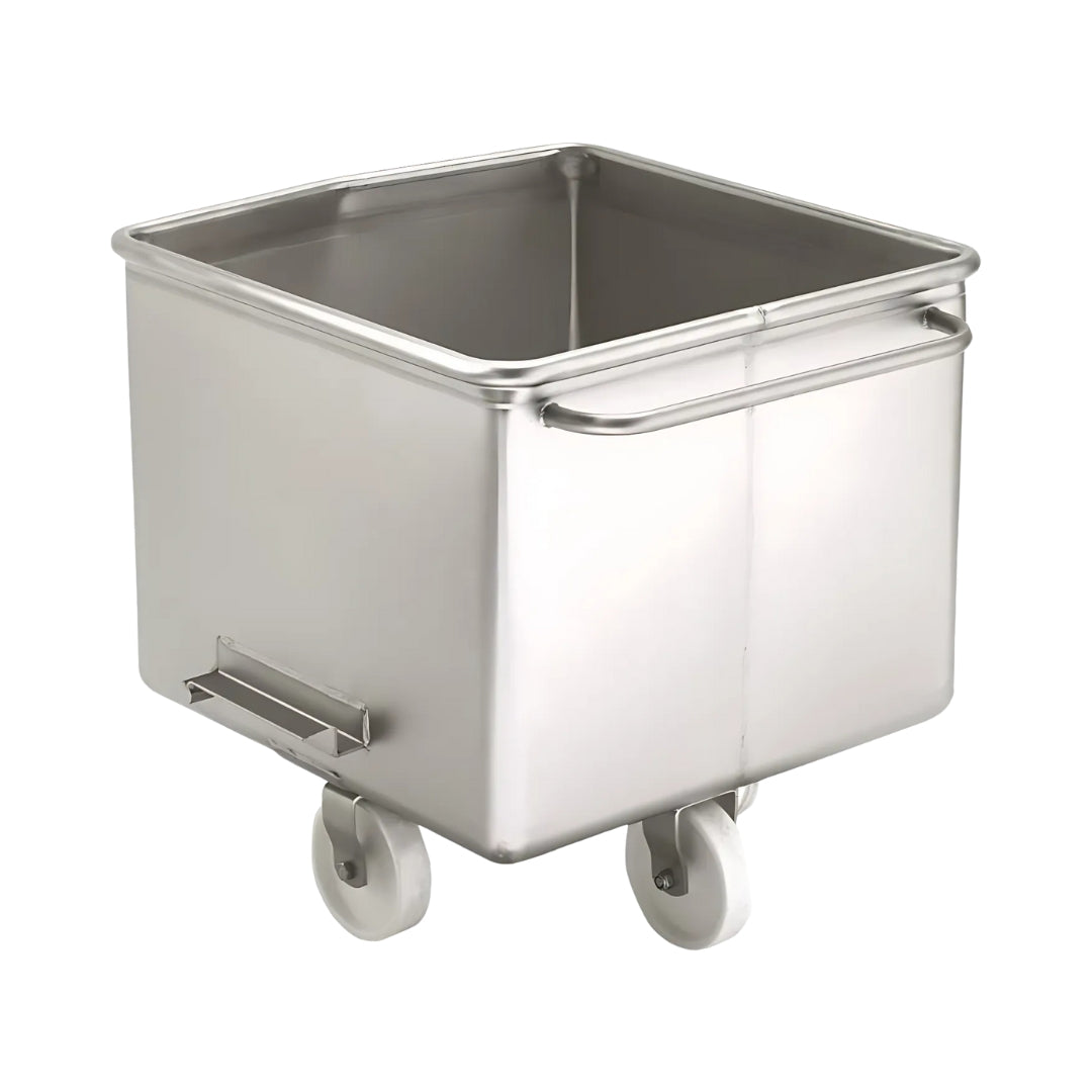 Stainless Steel Food Eurobin - 200 Litre