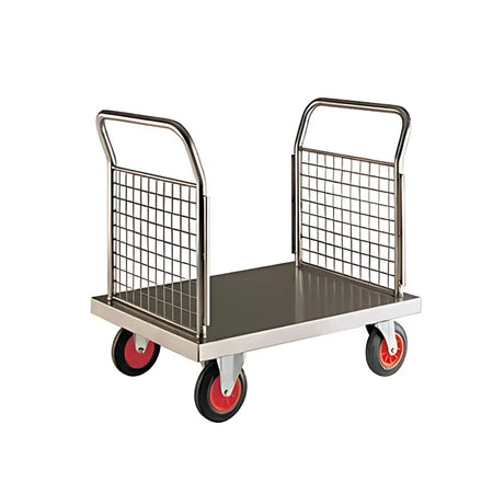 Stainless Steel Platform Trolley – Medium