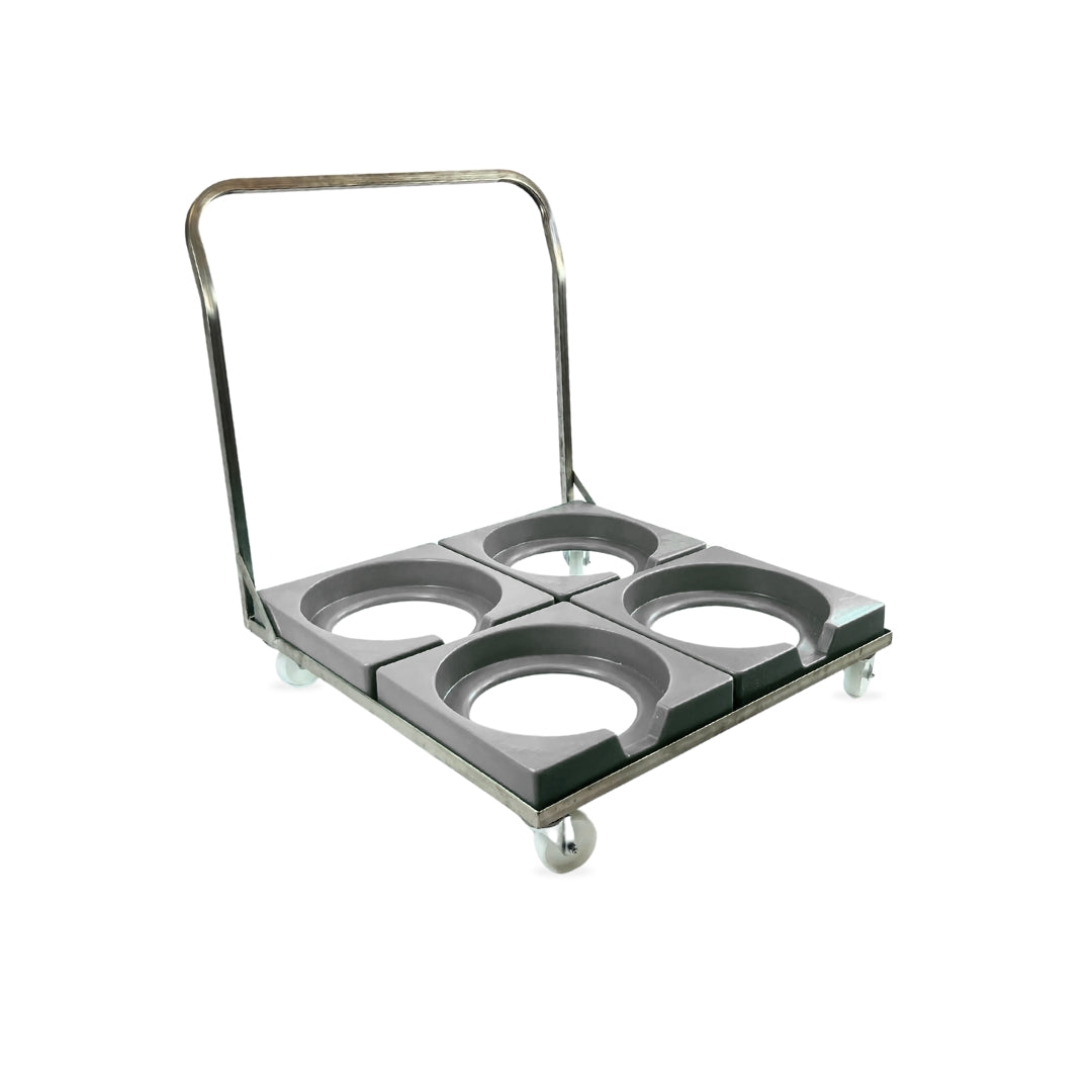 Stainless Steel Quad Dolly