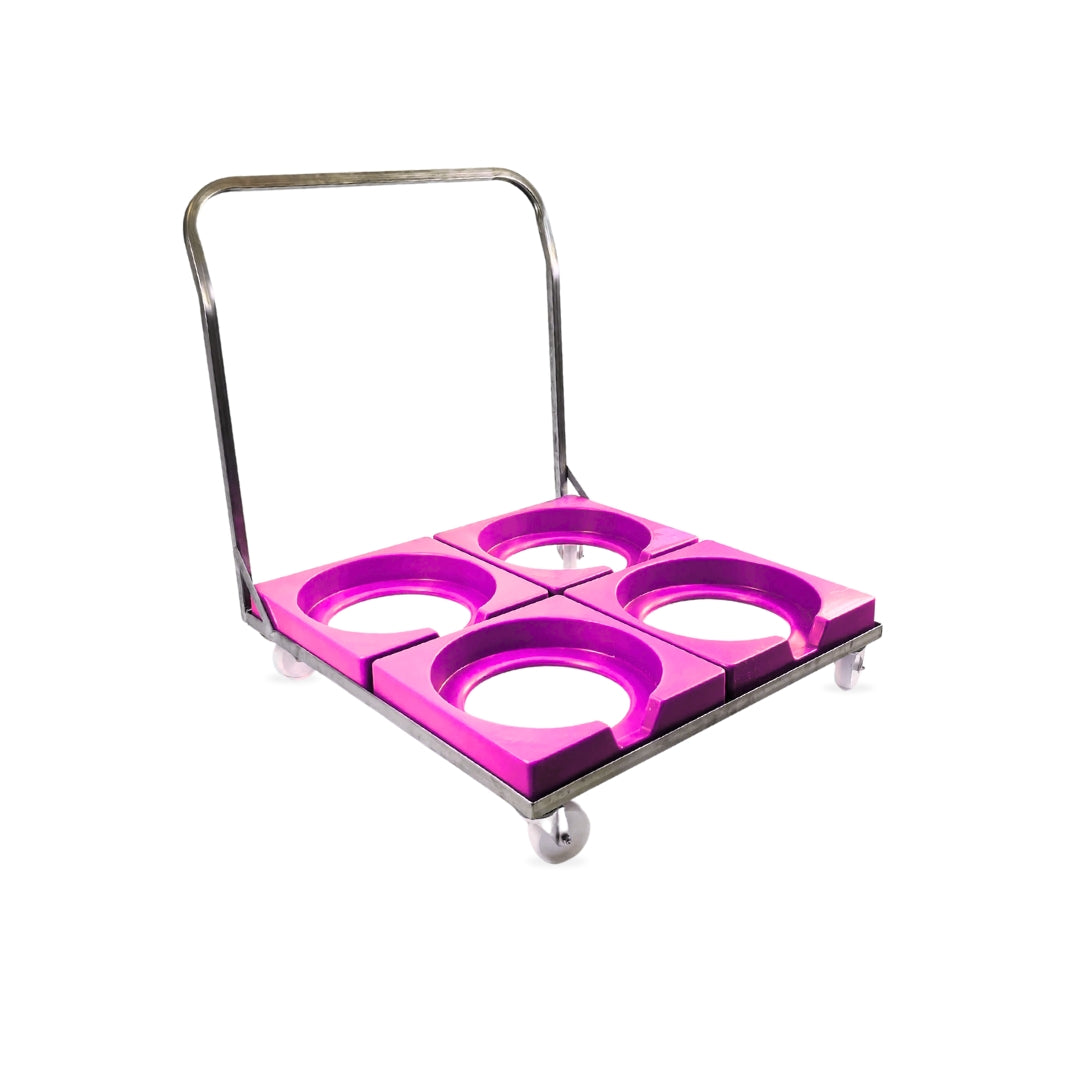 Stainless Steel Quad Dolly