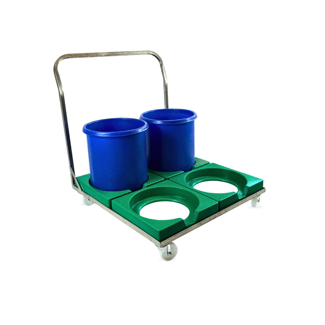 Stainless Steel Quad Dolly