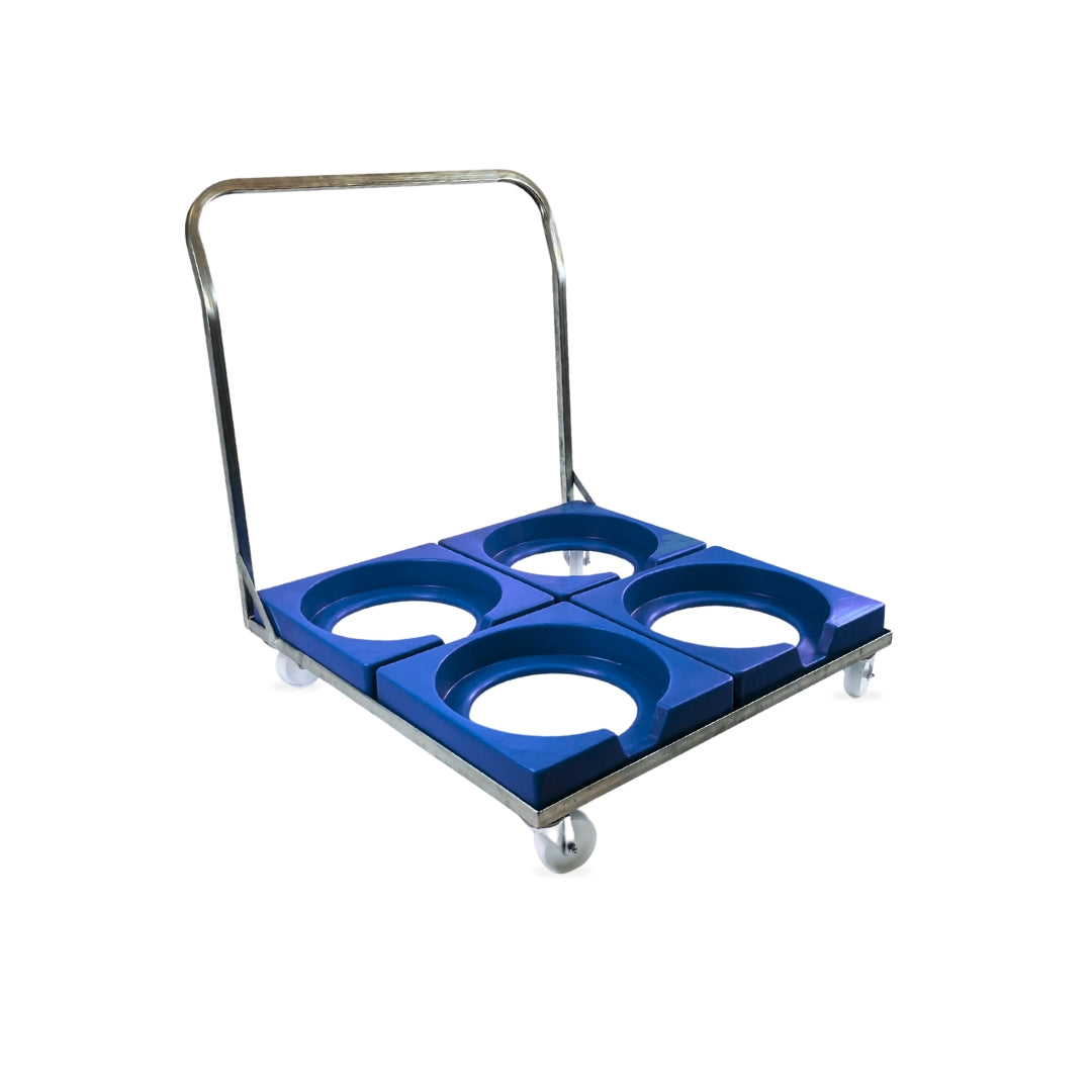 Stainless Steel Quad Dolly