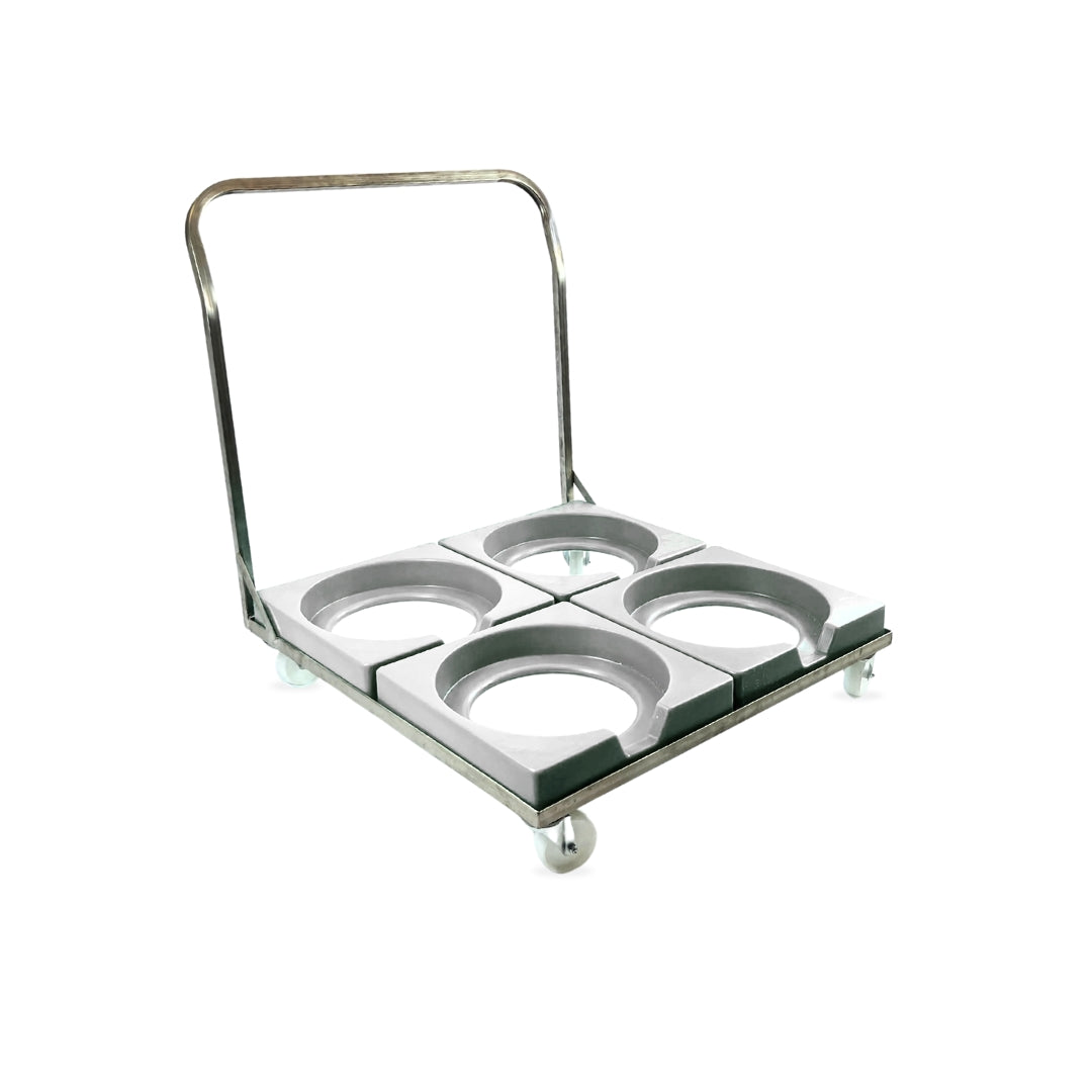 Stainless Steel Quad Dolly