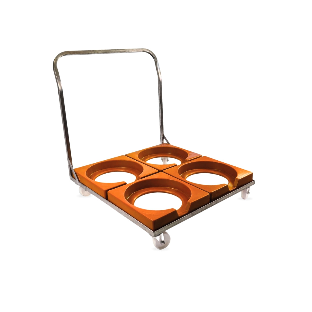 Stainless Steel Quad Dolly