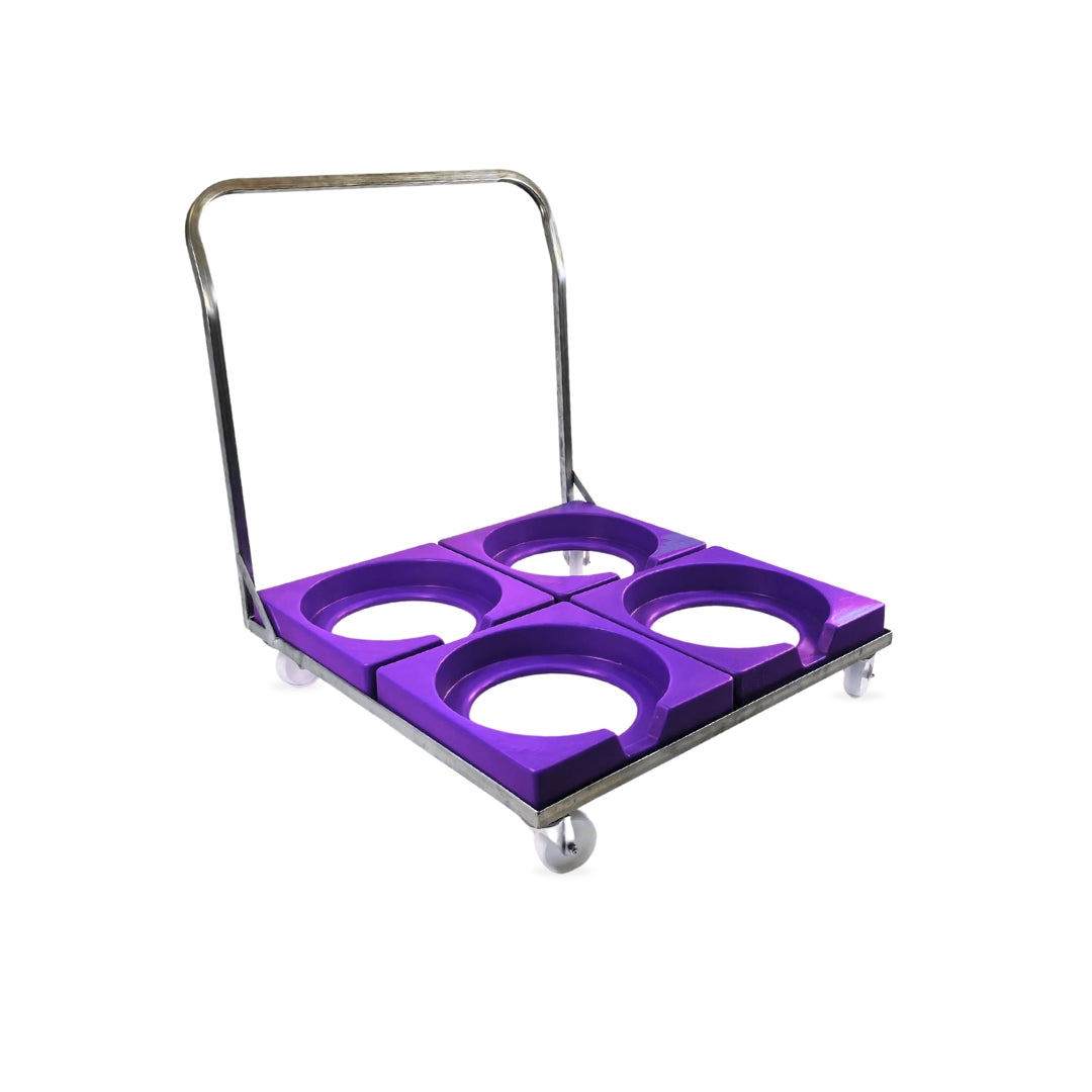 Stainless Steel Quad Dolly