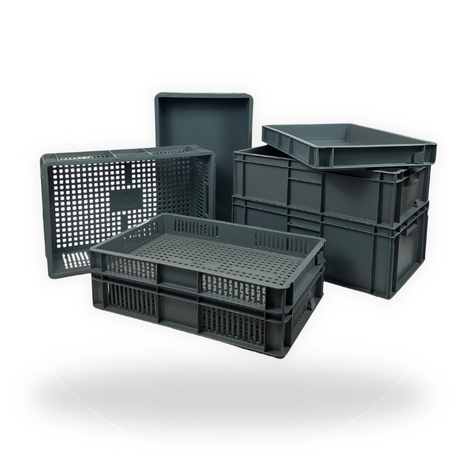 Euro Stacking Containers for Food, Hygiene & Logistics Workflows