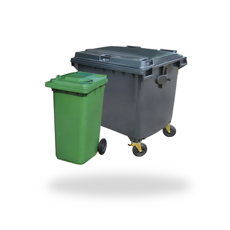 Heavy-Duty Wheelie Bins for Food, Industrial & Commercial Waste